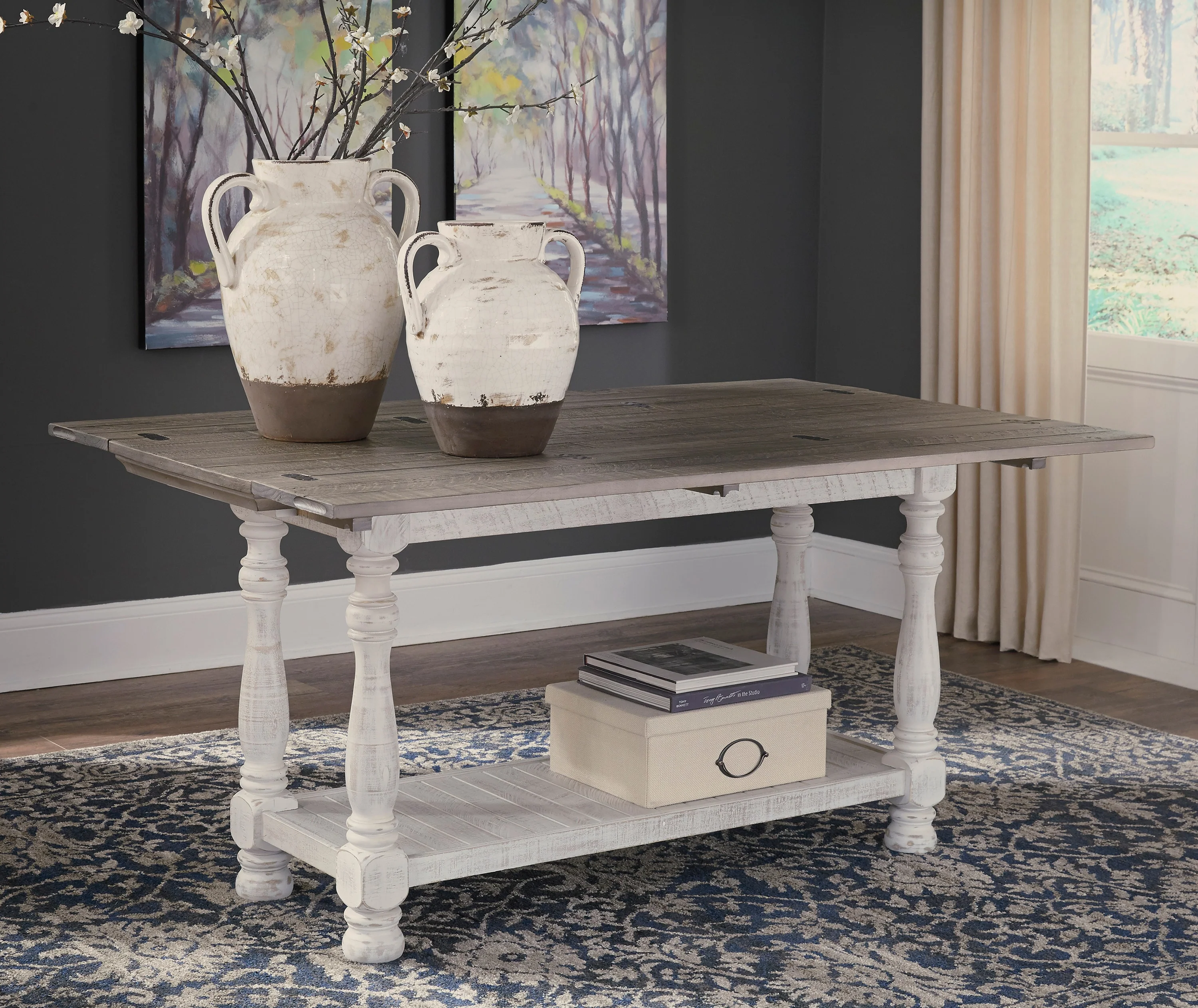 Havalance Flip Top Sofa Table - Image 4