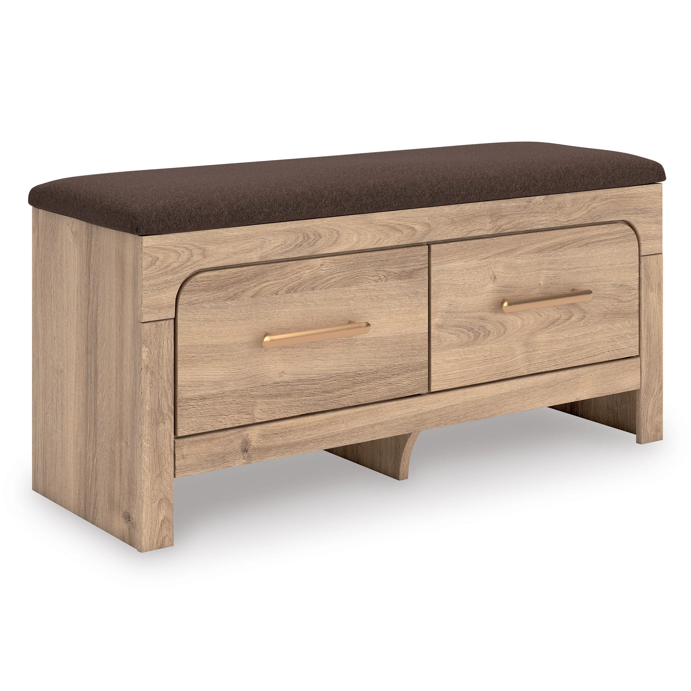 Hollymount Upholstered Bedroom Storage Bench - Image 3