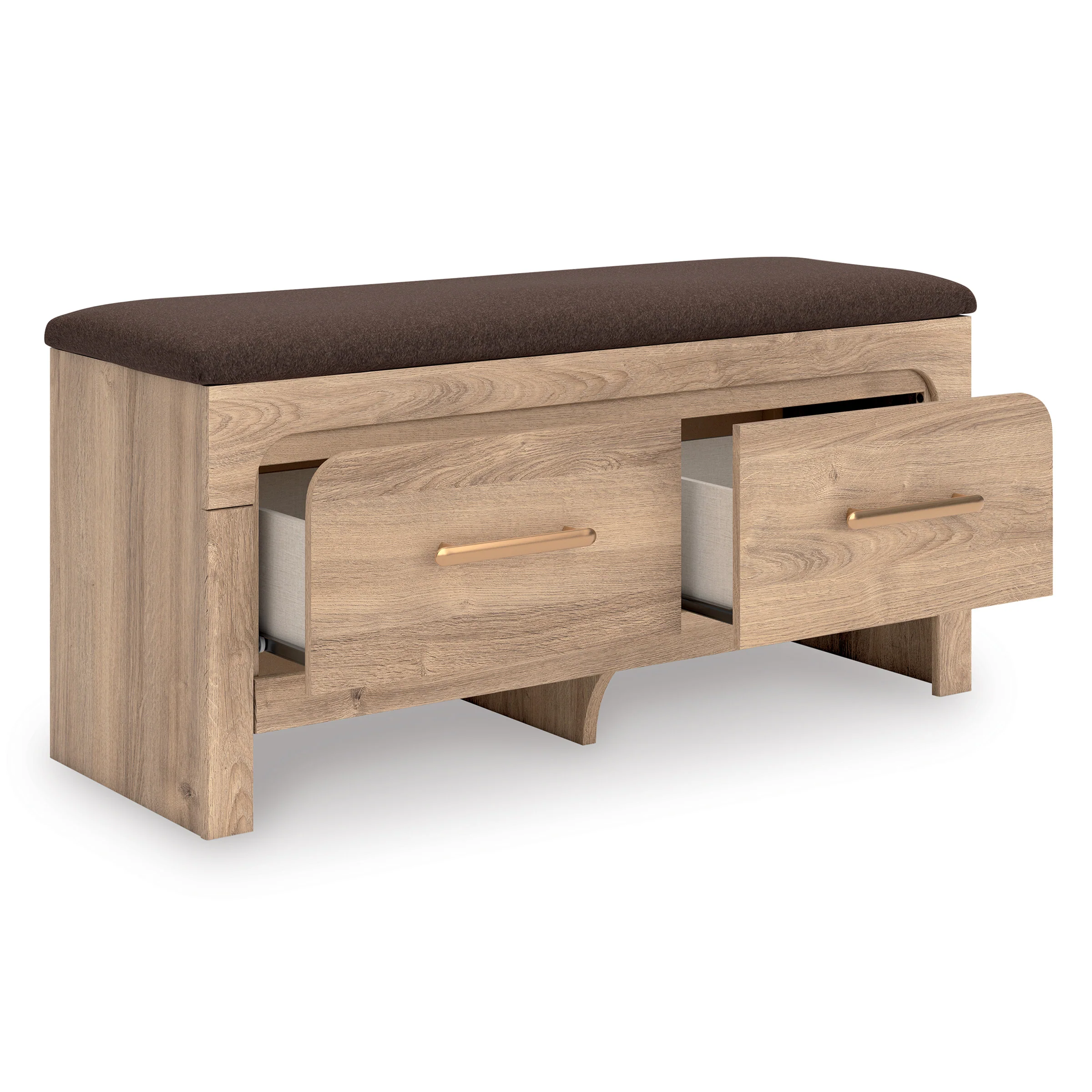 Hollymount Upholstered Bedroom Storage Bench - Image 4