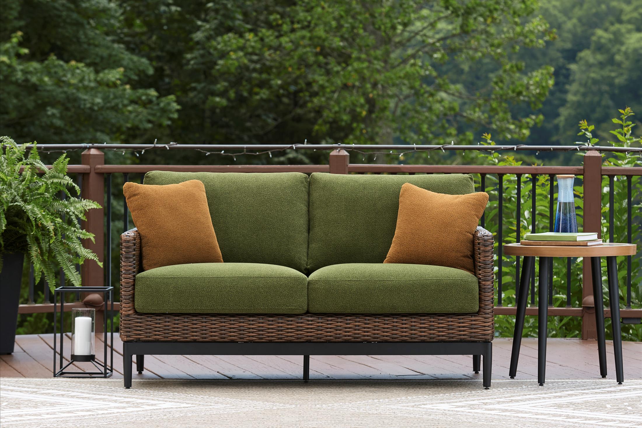 Horizon Hall Outdoor Loveseat - Image 5