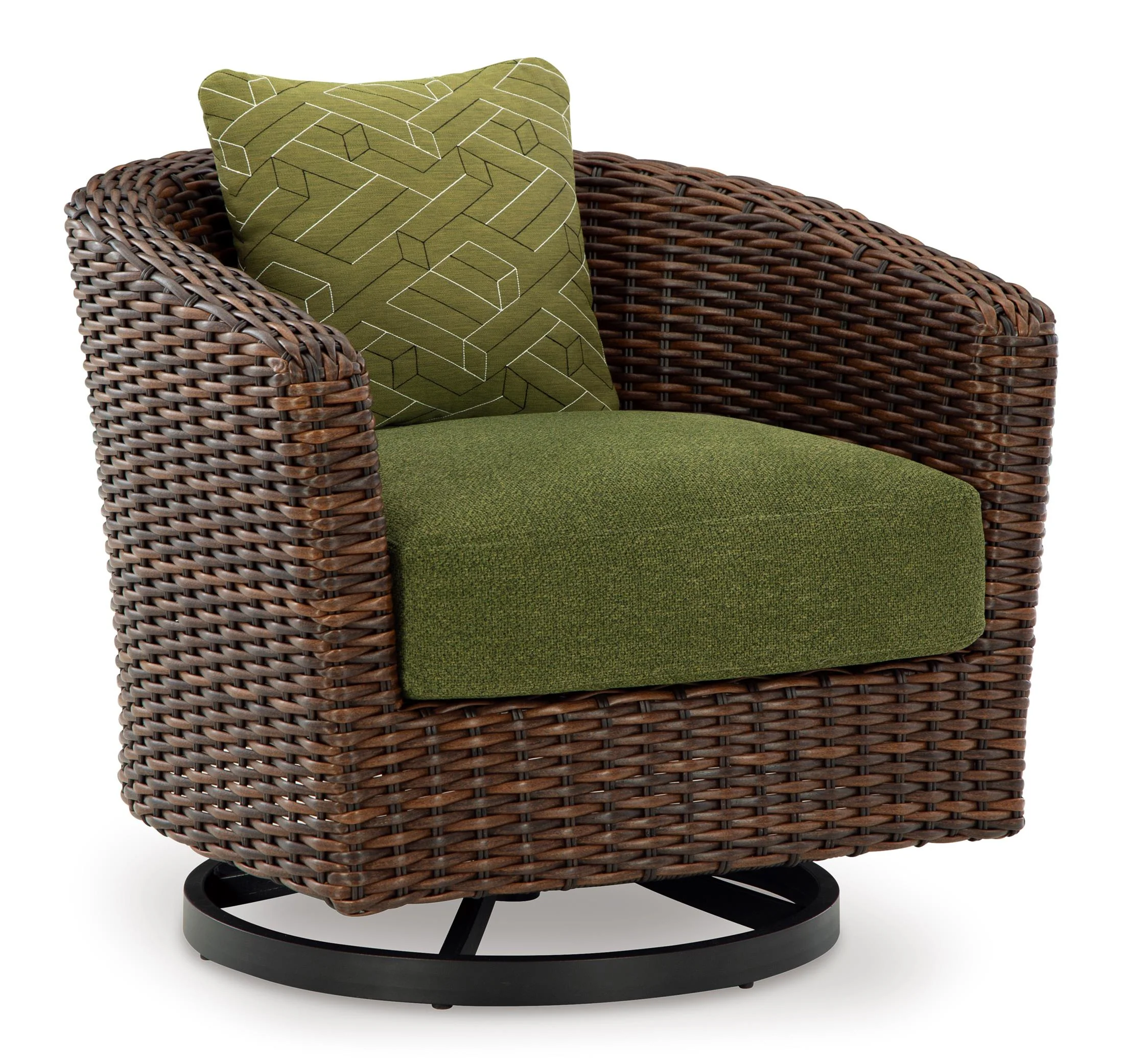 Ashley Horizon Hall Outdoor Patio Swivel Lounge Chair - Image 2