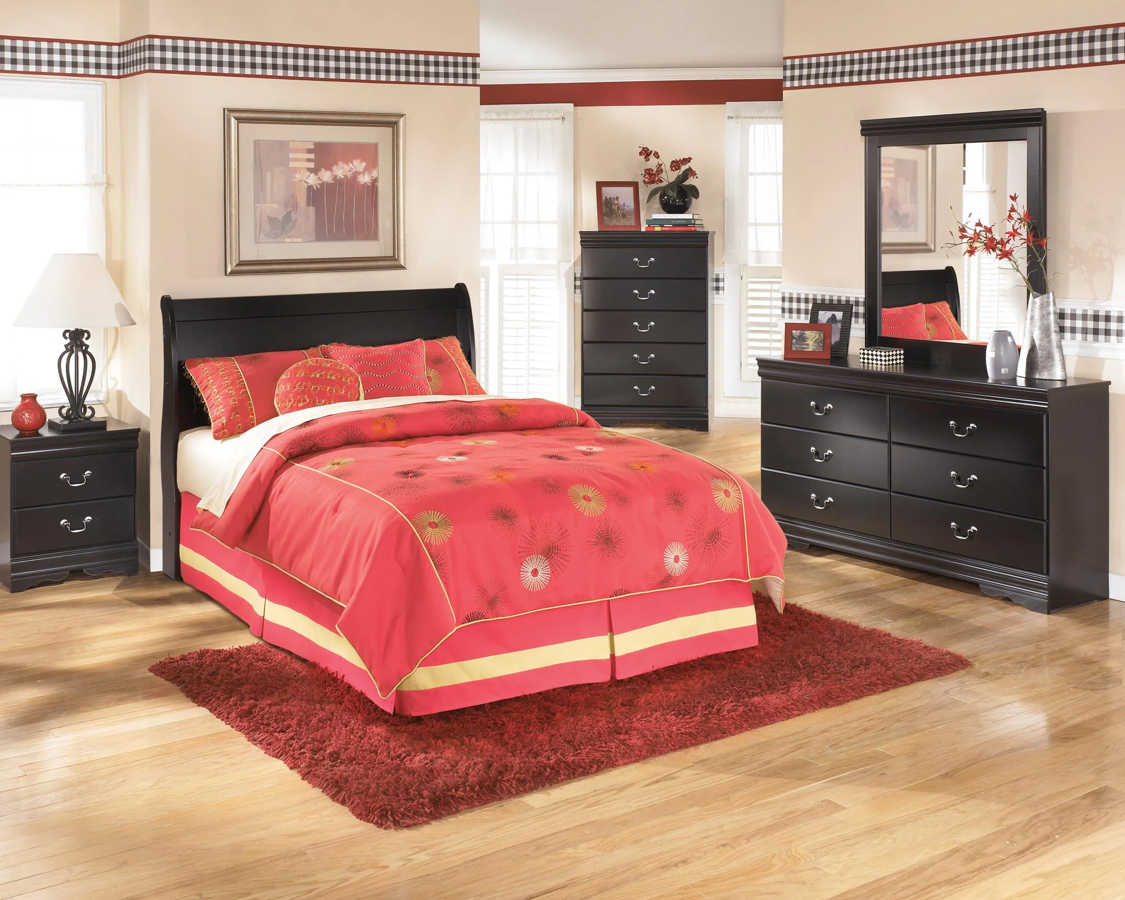 Huey Vineyard Full Sleigh Headboard - Image 4