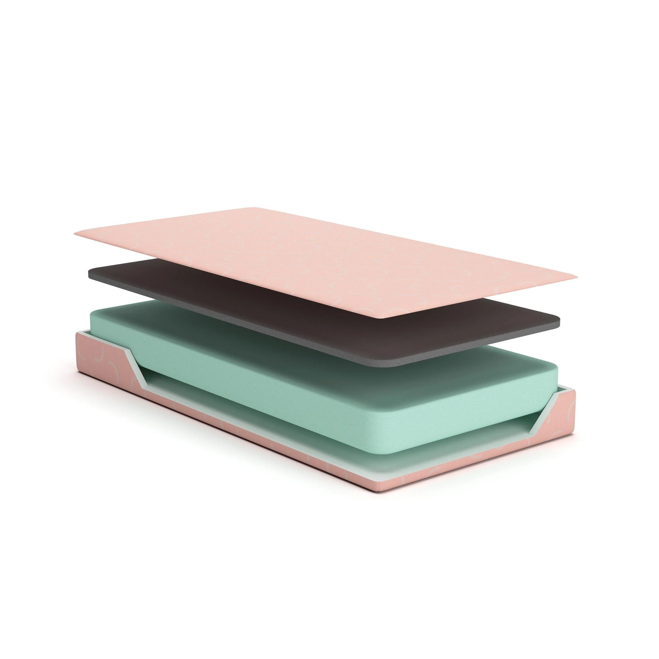 iKidz Coral Mattress and Pillow - Image 6