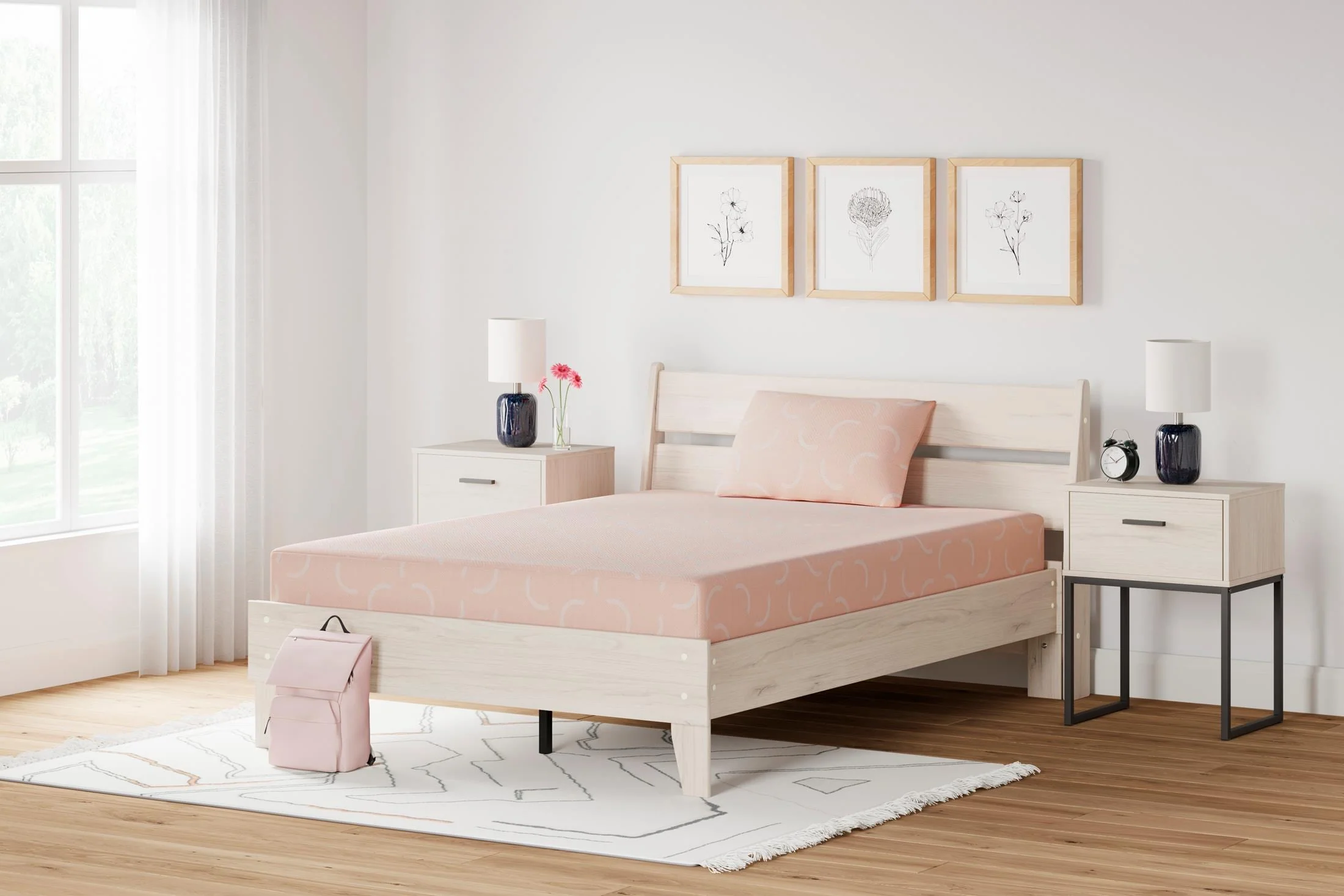 iKidz Coral Mattress and Pillow - Image 7