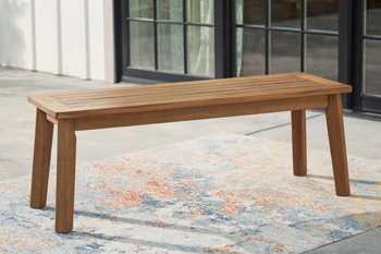 Ashley Janiyah Outdoor Patio Dining Bench - Image 3
