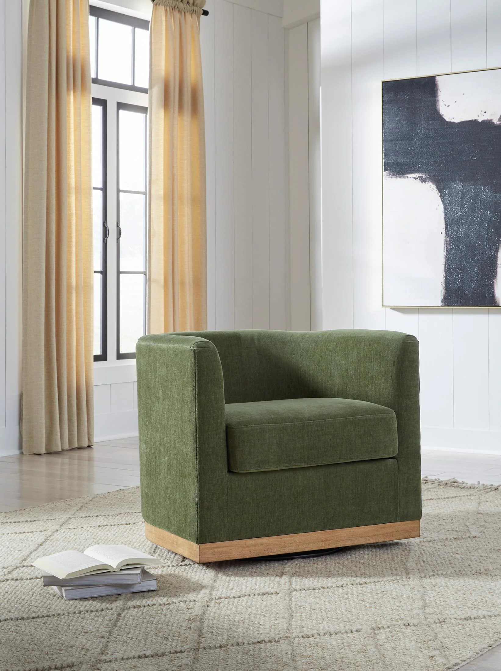 Jersonlow Swivel Accent Chair - Image 5