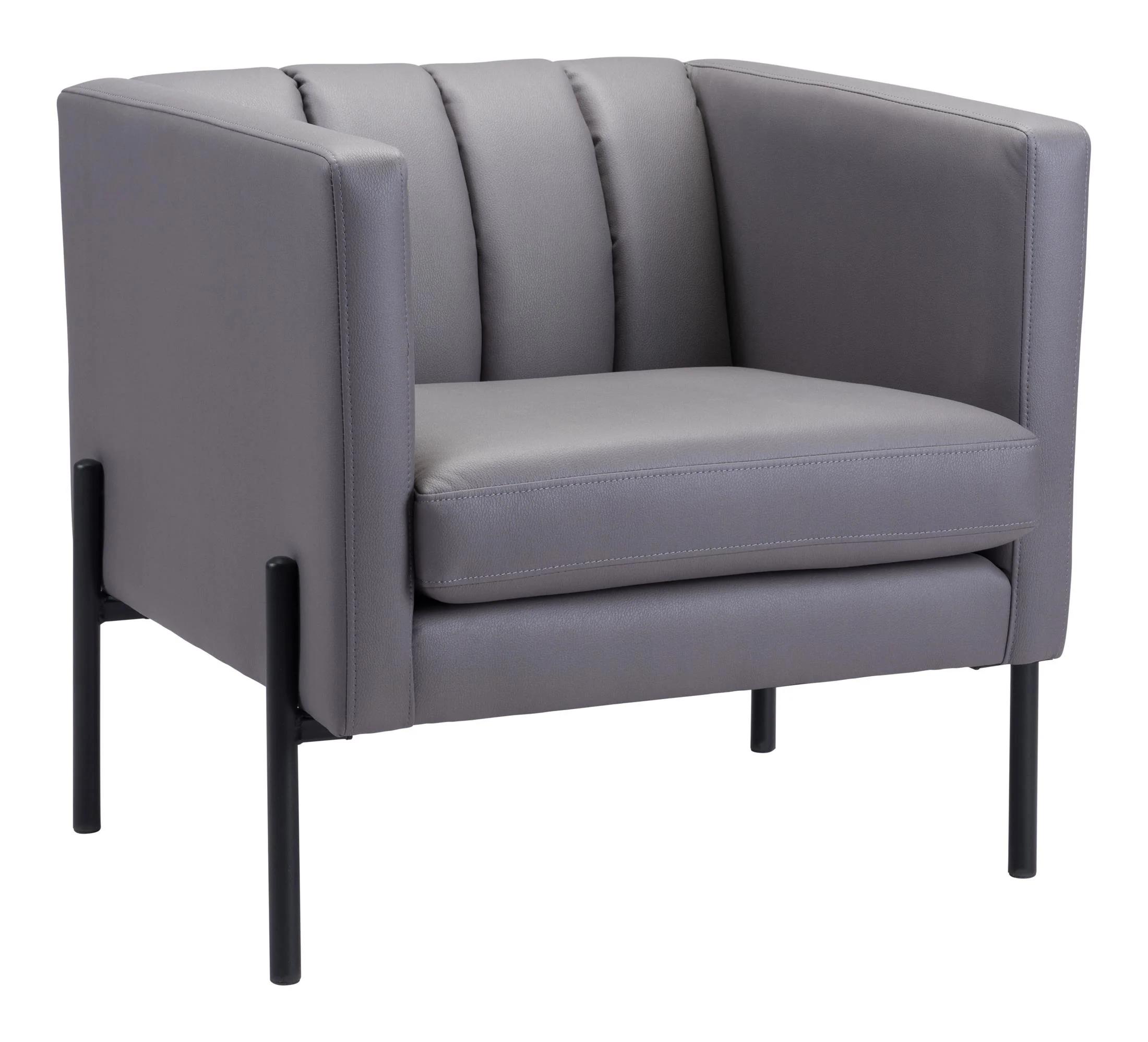 Jess Accent Chair Gray - Image 5