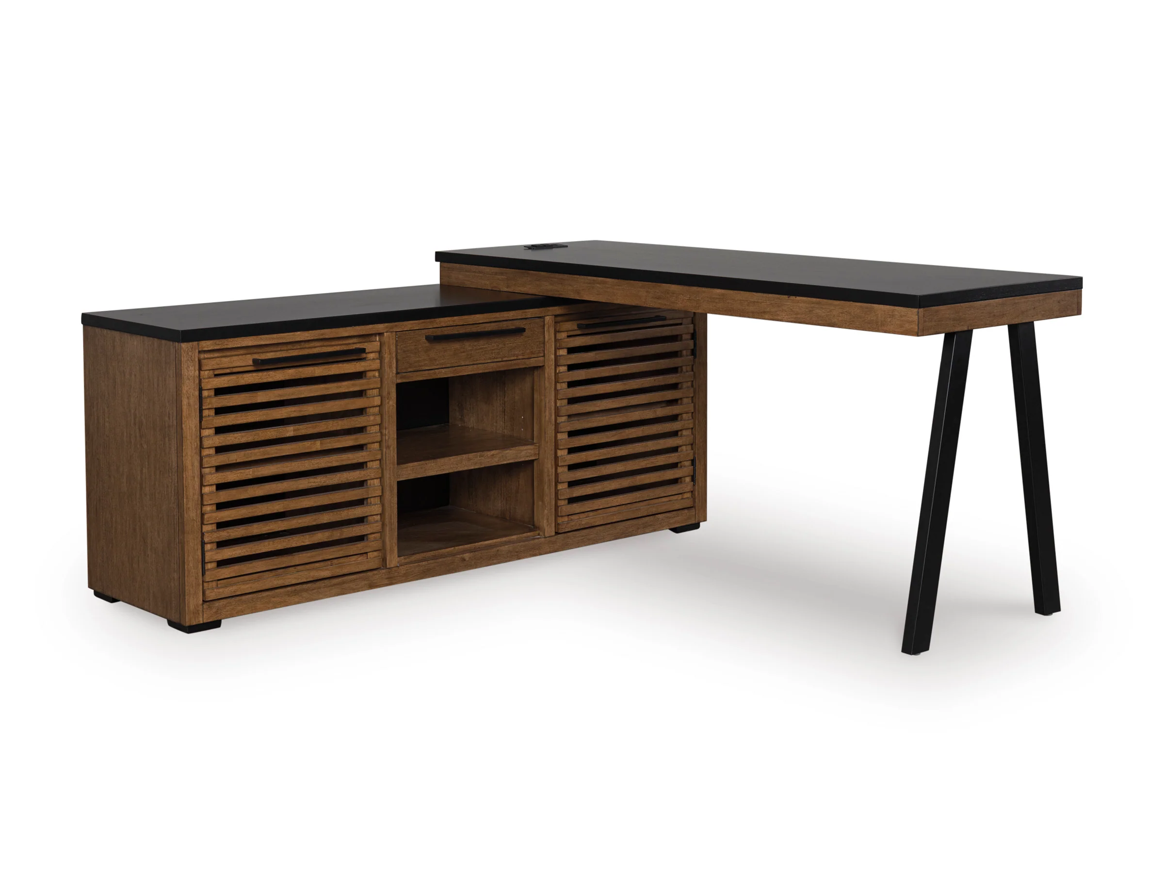 Kallari Credenza with Desk Return - Image 2