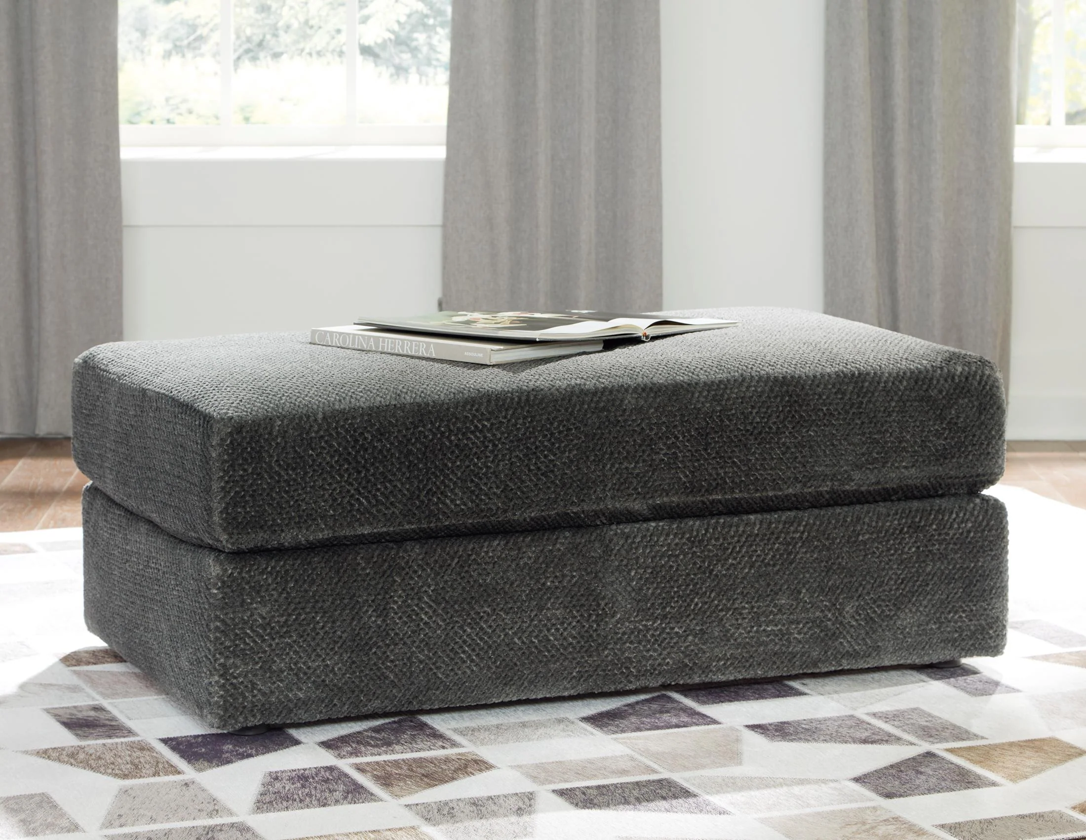 Karinne Oversized Accent Ottoman - Image 5