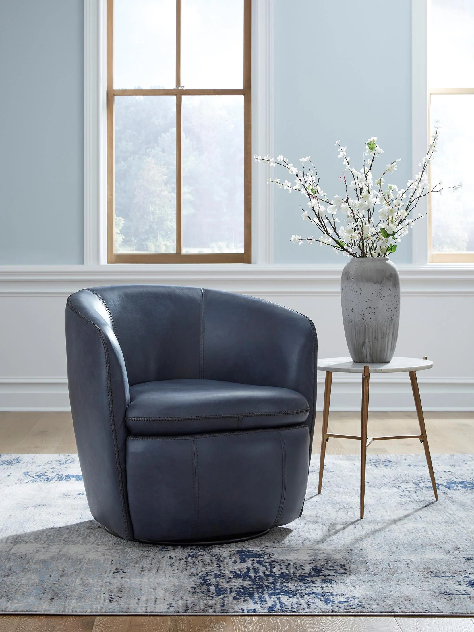 Kierreys Swivel Accent Chair - Image 7