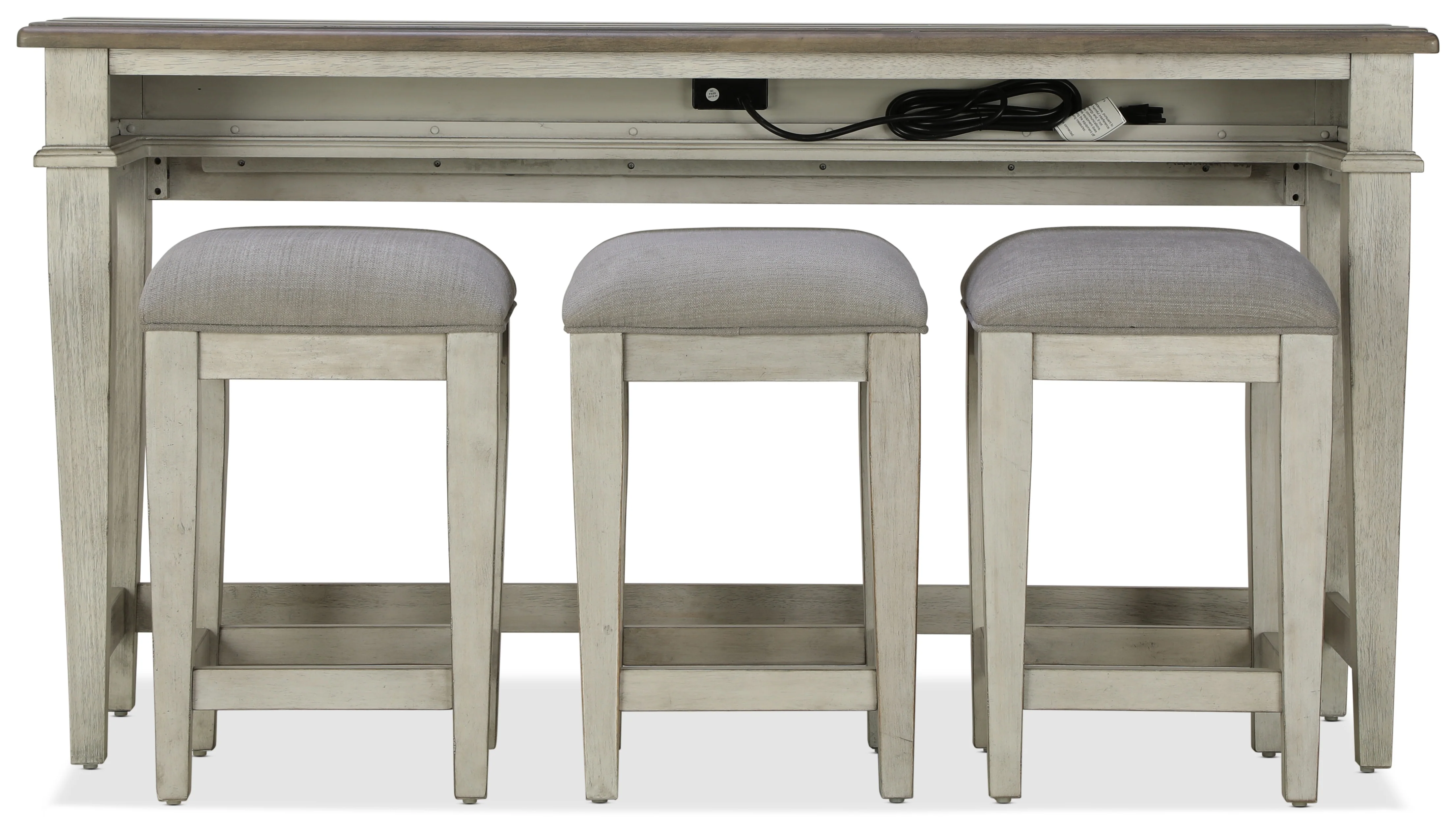 Killian Sofa Table and 3 Stools - Image 2