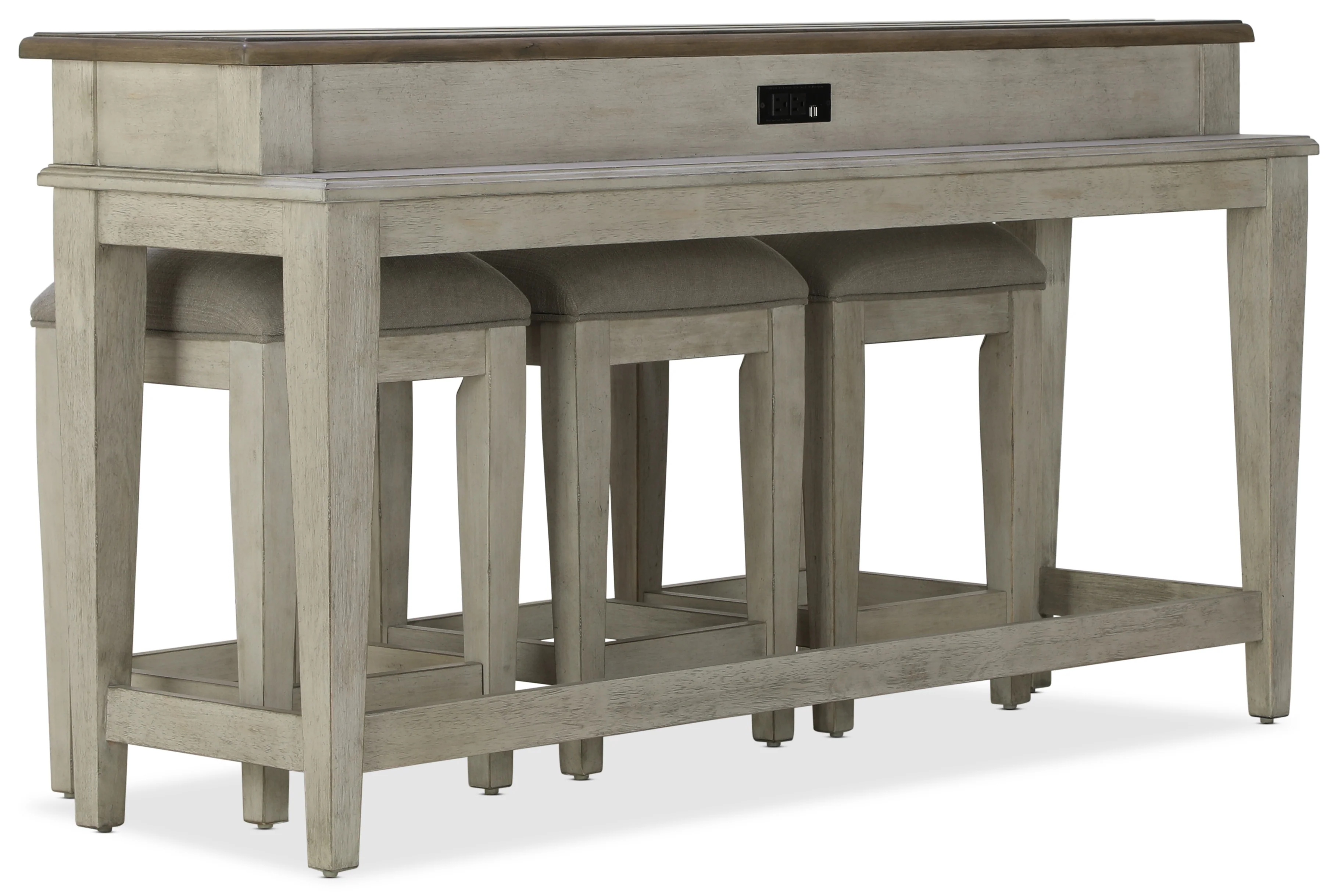 Killian Sofa Table and 3 Stools - Image 3