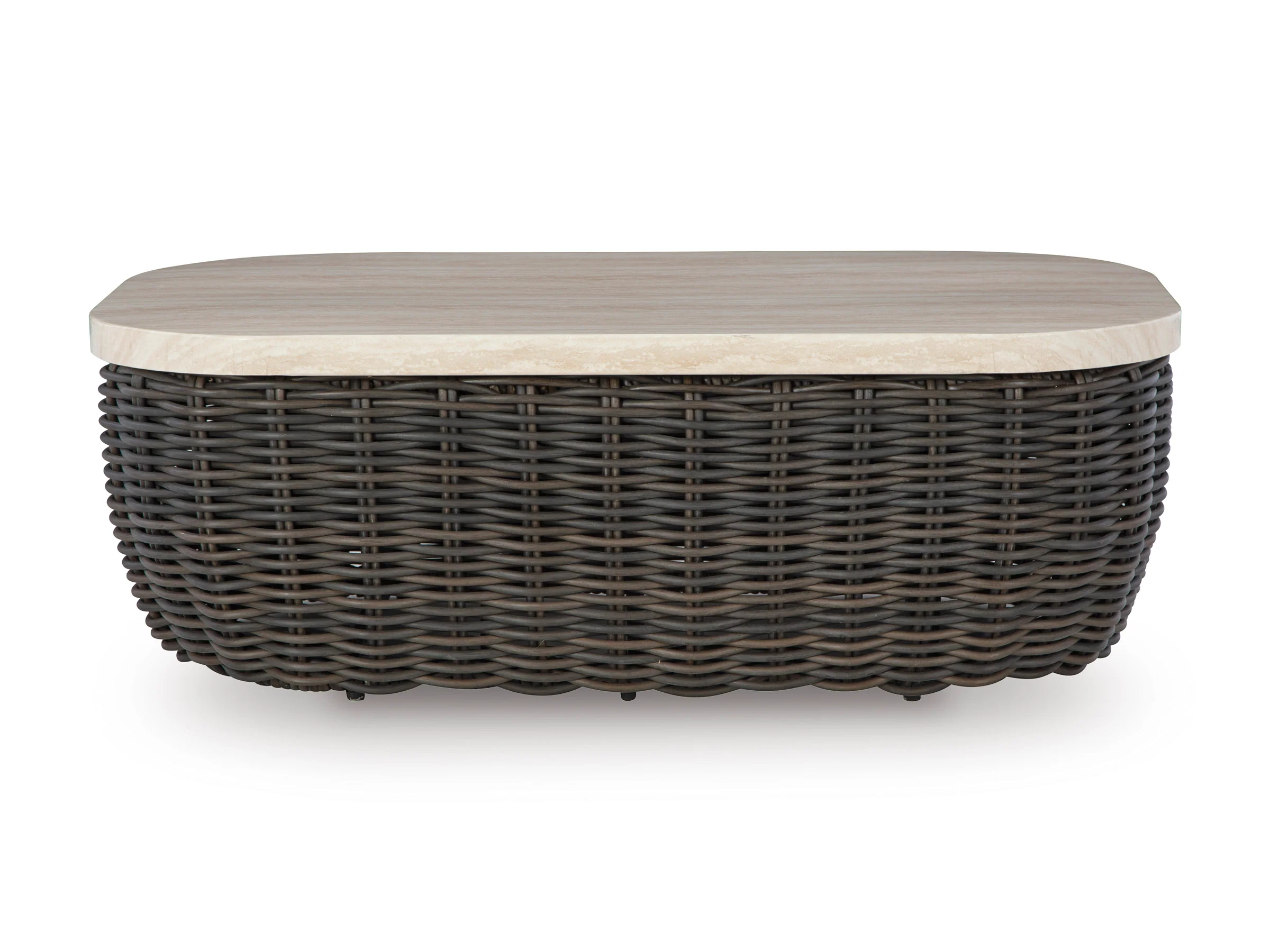 Ashley Kimora Outdoor Patio Rectangular Cocktail Table