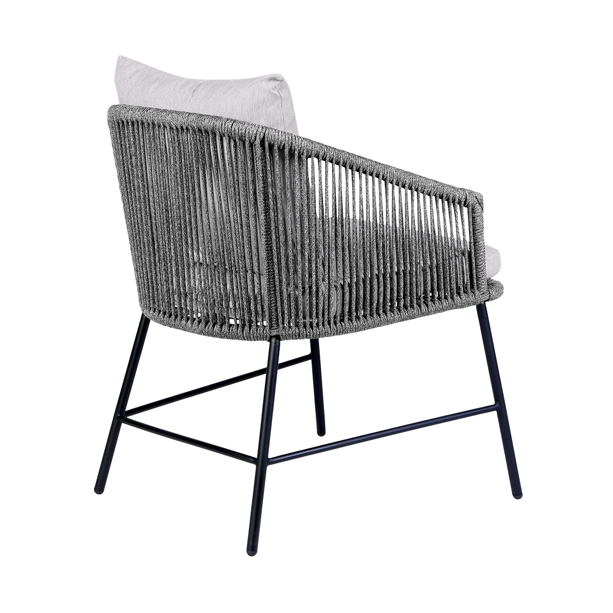 Koala Calica and Camino 6 Piece Outdoor Dining Set with Dark Eucalyptus - Image 3