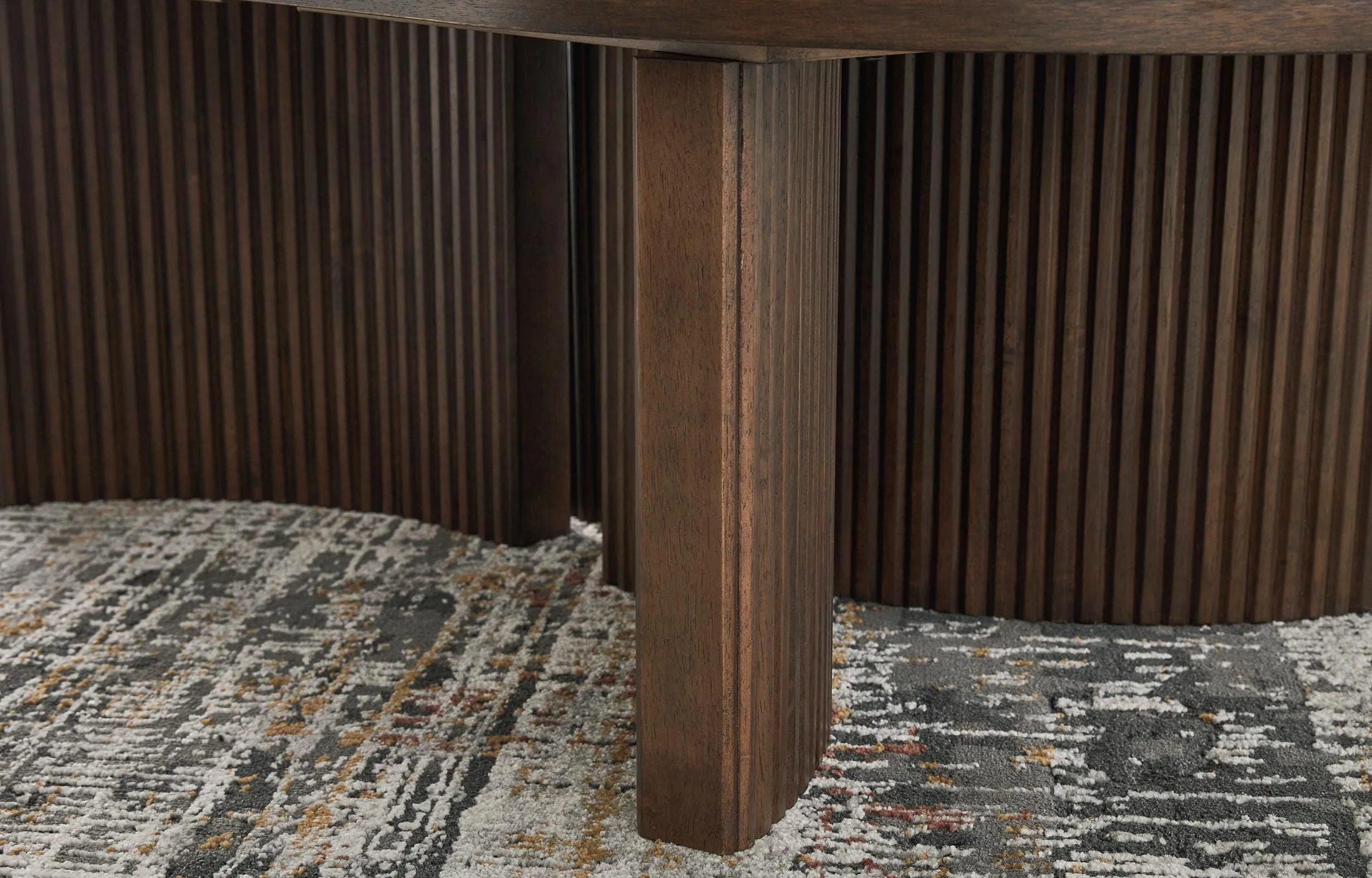 Korestone Oval Cocktail Table - Image 5