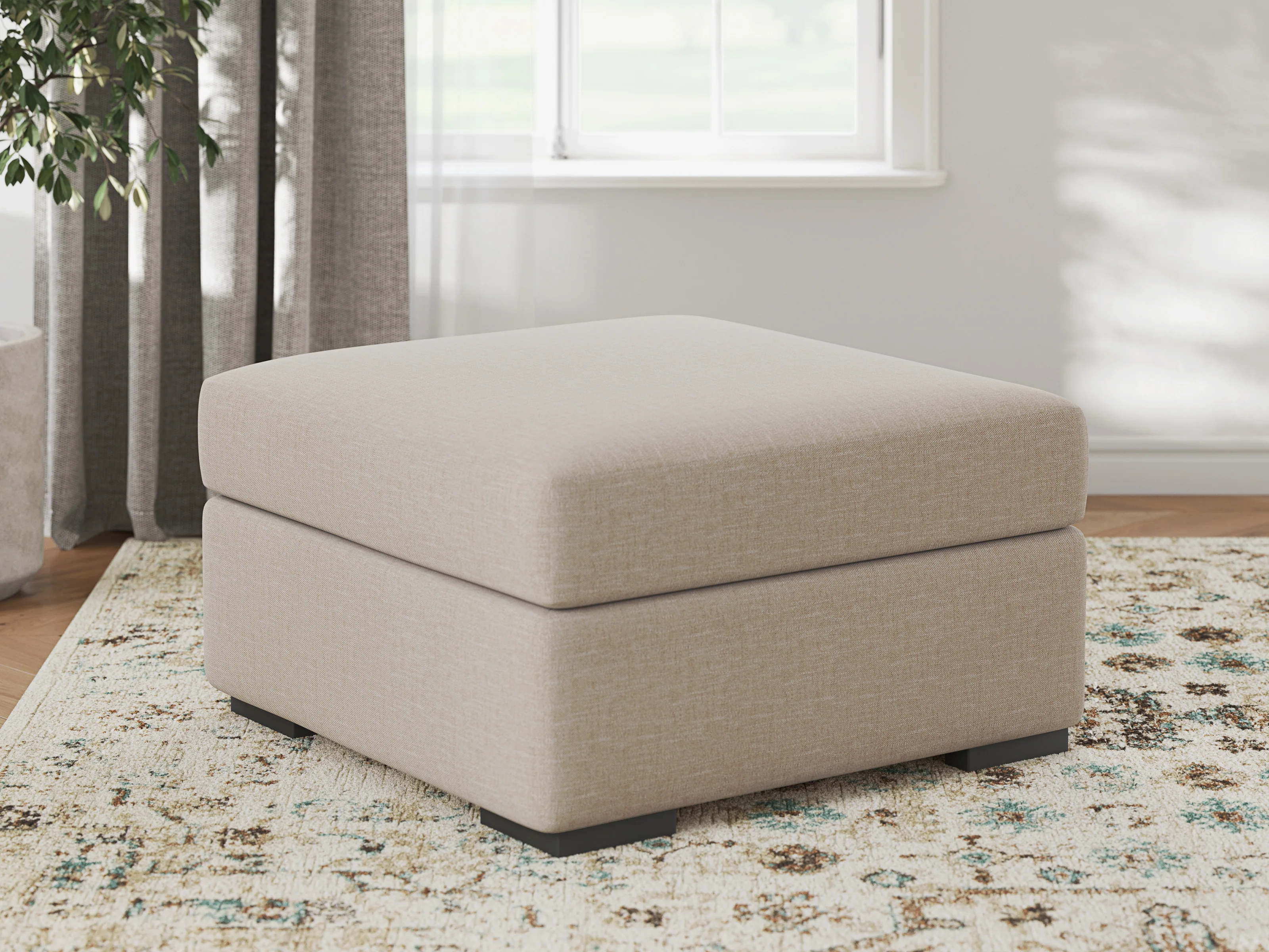 LadyMae Oversized Accent Ottoman - Image 2