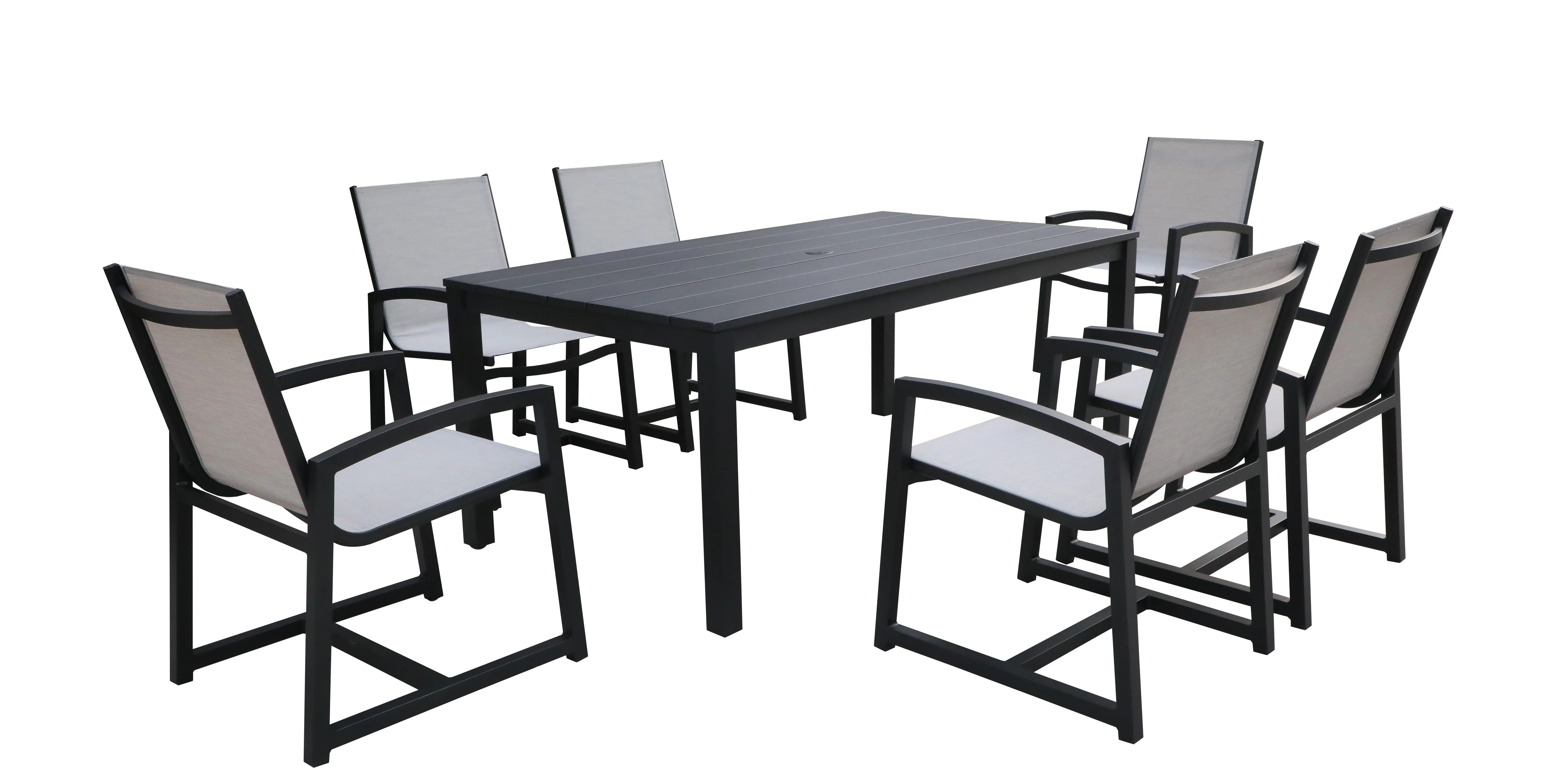 Laguna 5-Piece Outdoor Patio Dining Set - Image 2