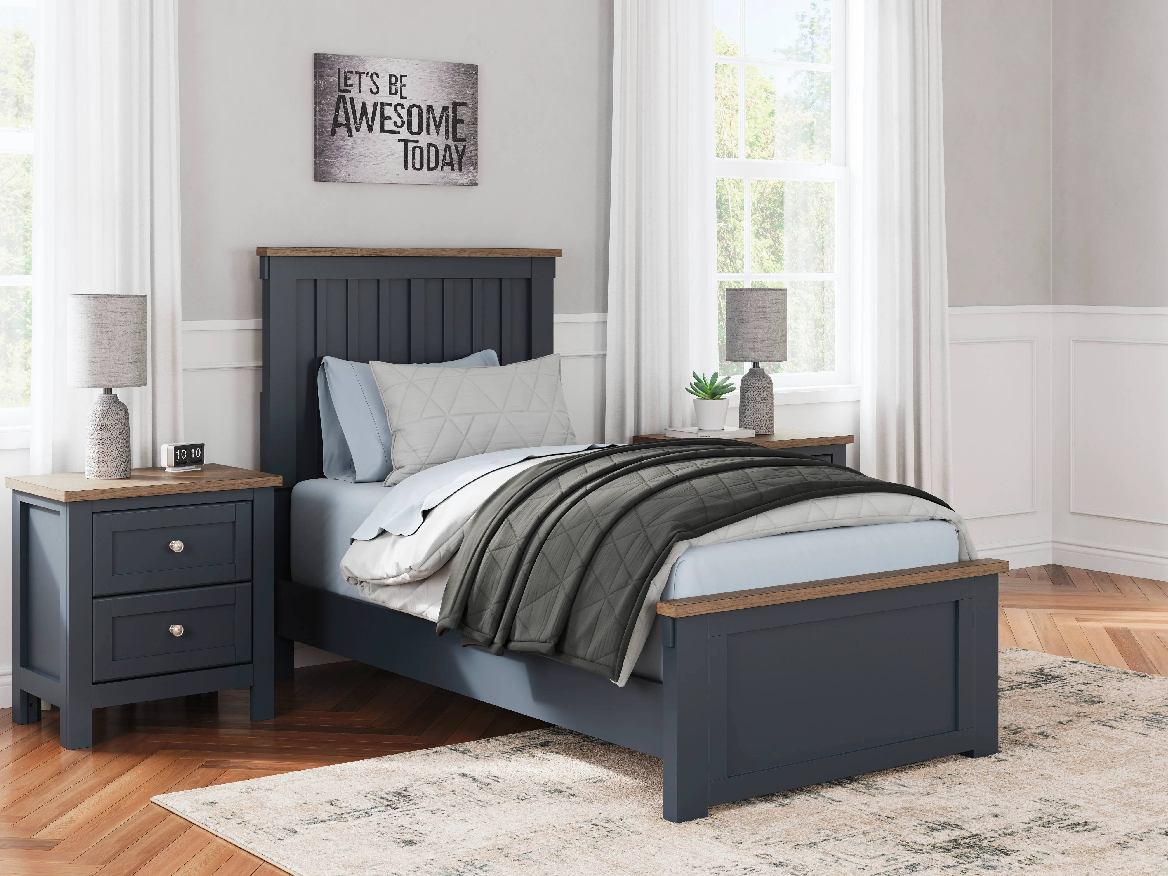 Landocken Panel Bed - Image 3