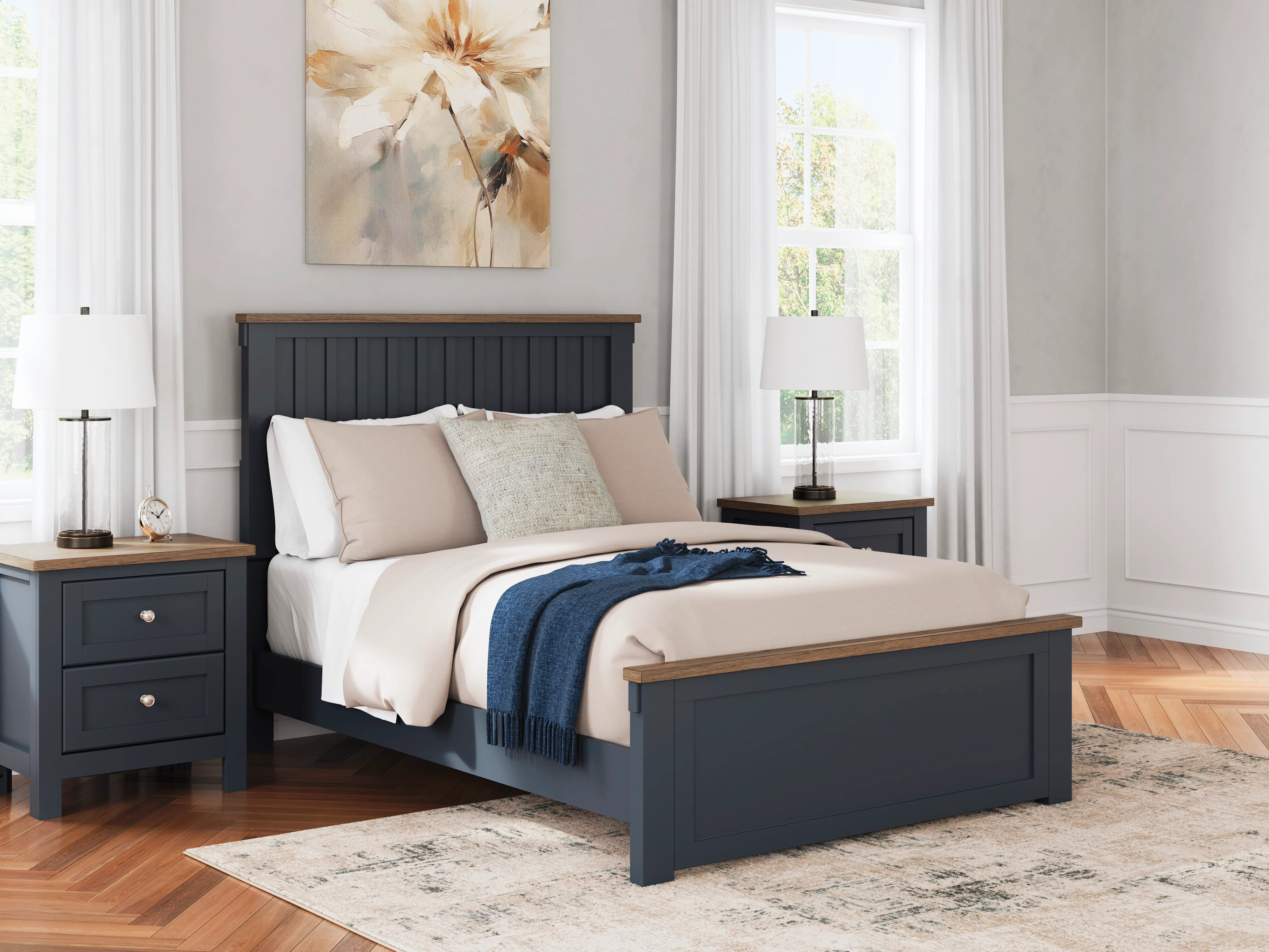 Landocken Panel Bed - Image 8