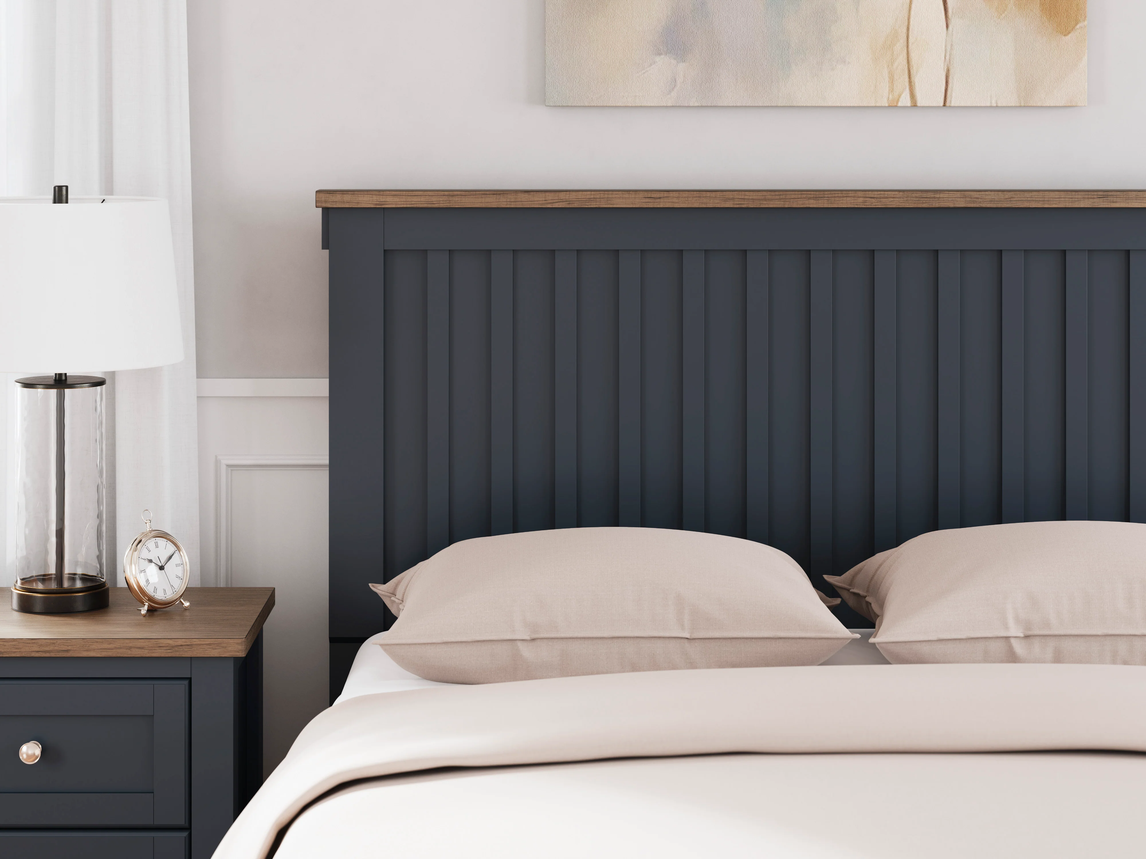 Landocken Panel Headboard - Image 3