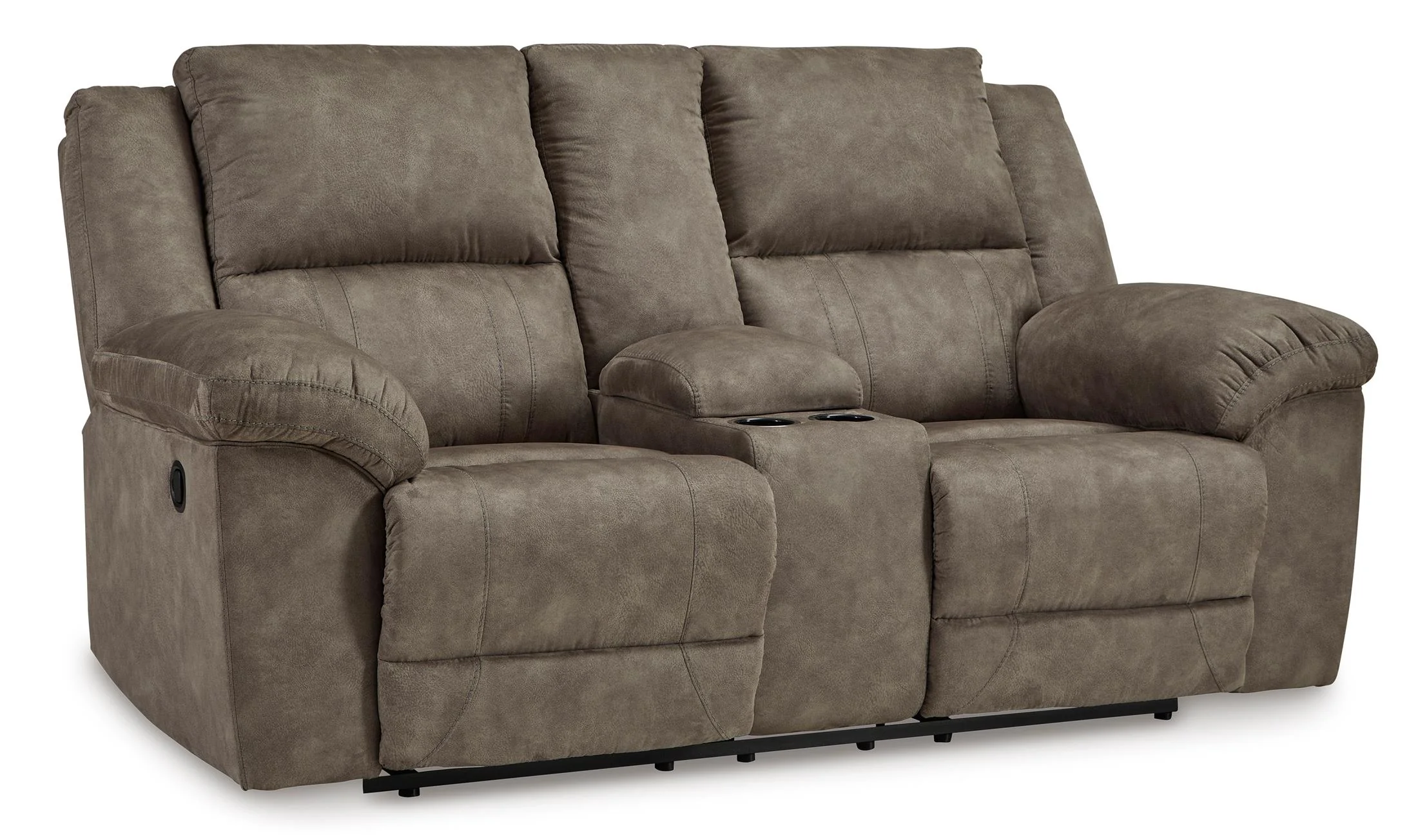 Laresview Reclining Console Loveseat - Image 3