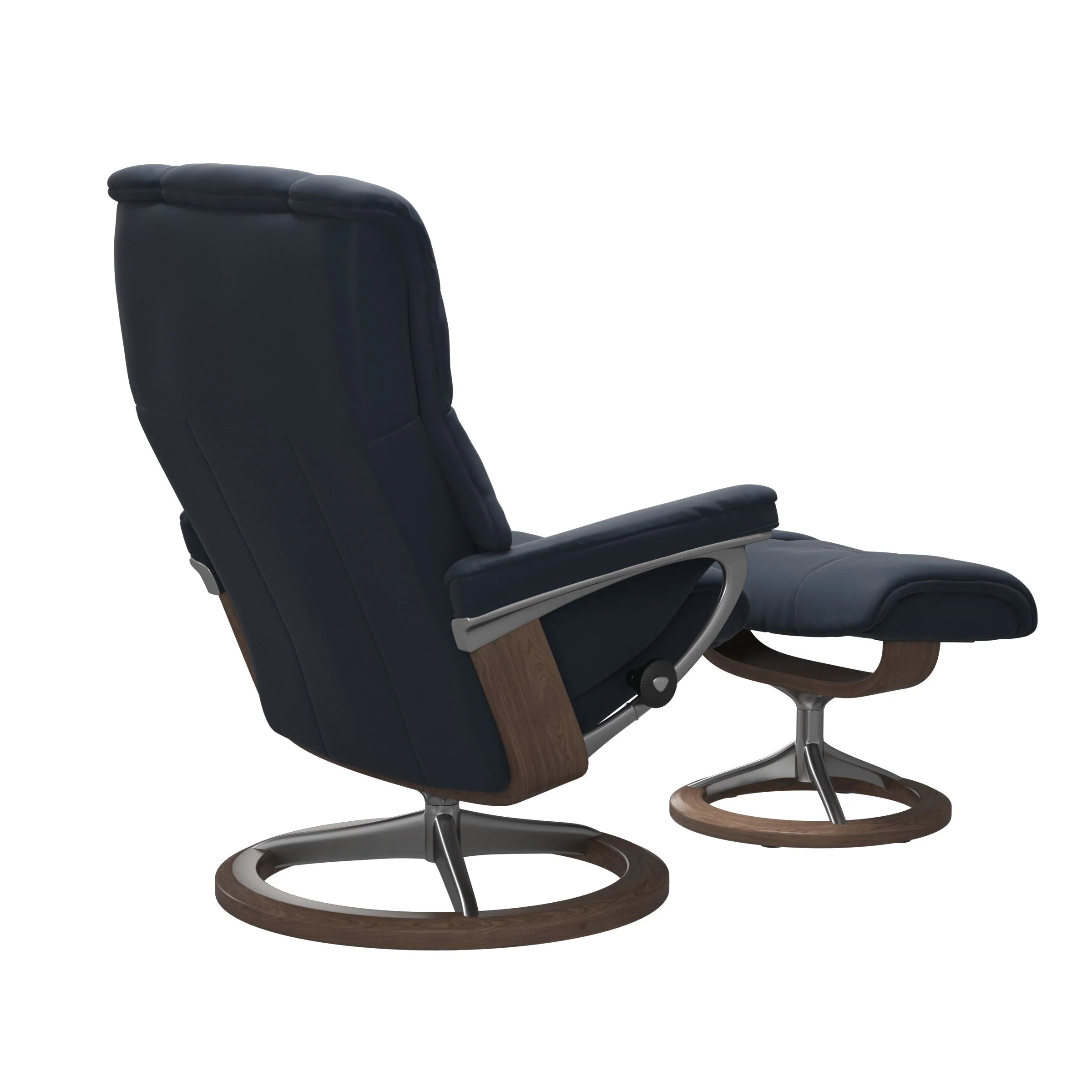 Mayfair Large Signature Recliner with Ottoman - Image 2