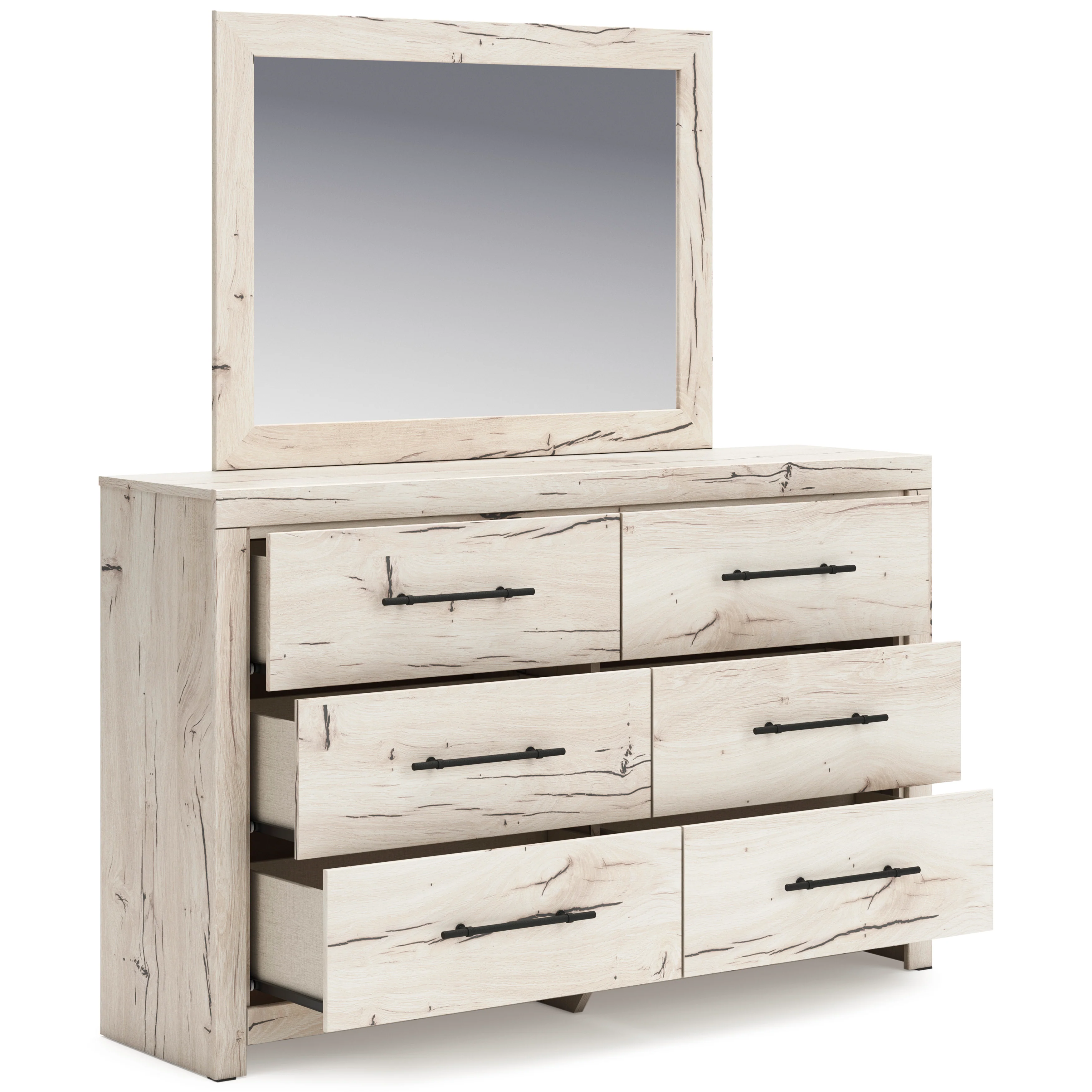 Lawroy Dresser and Mirror - Image 4
