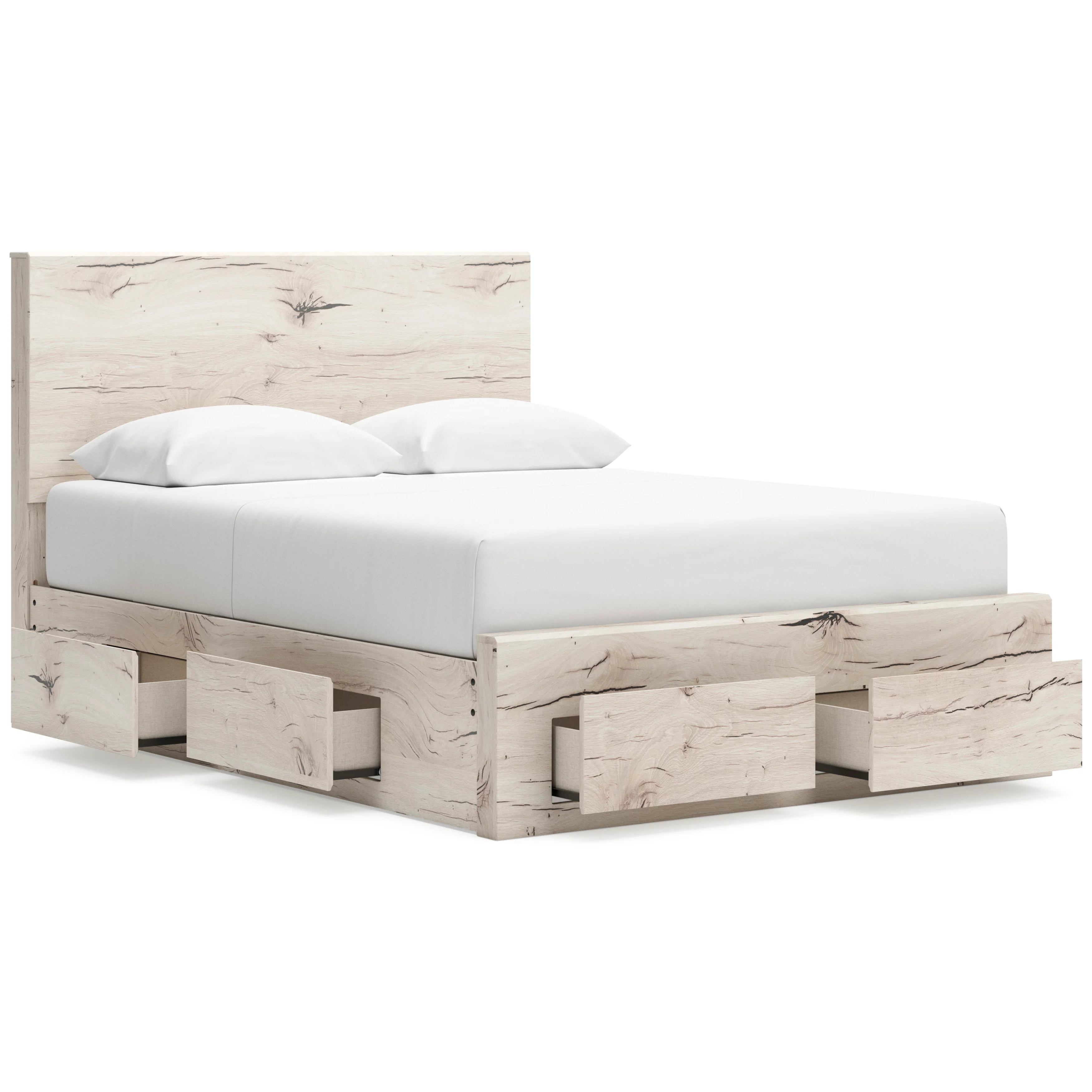Ashley Lawroy Panel Six Drawer Storage Bed - Image 10