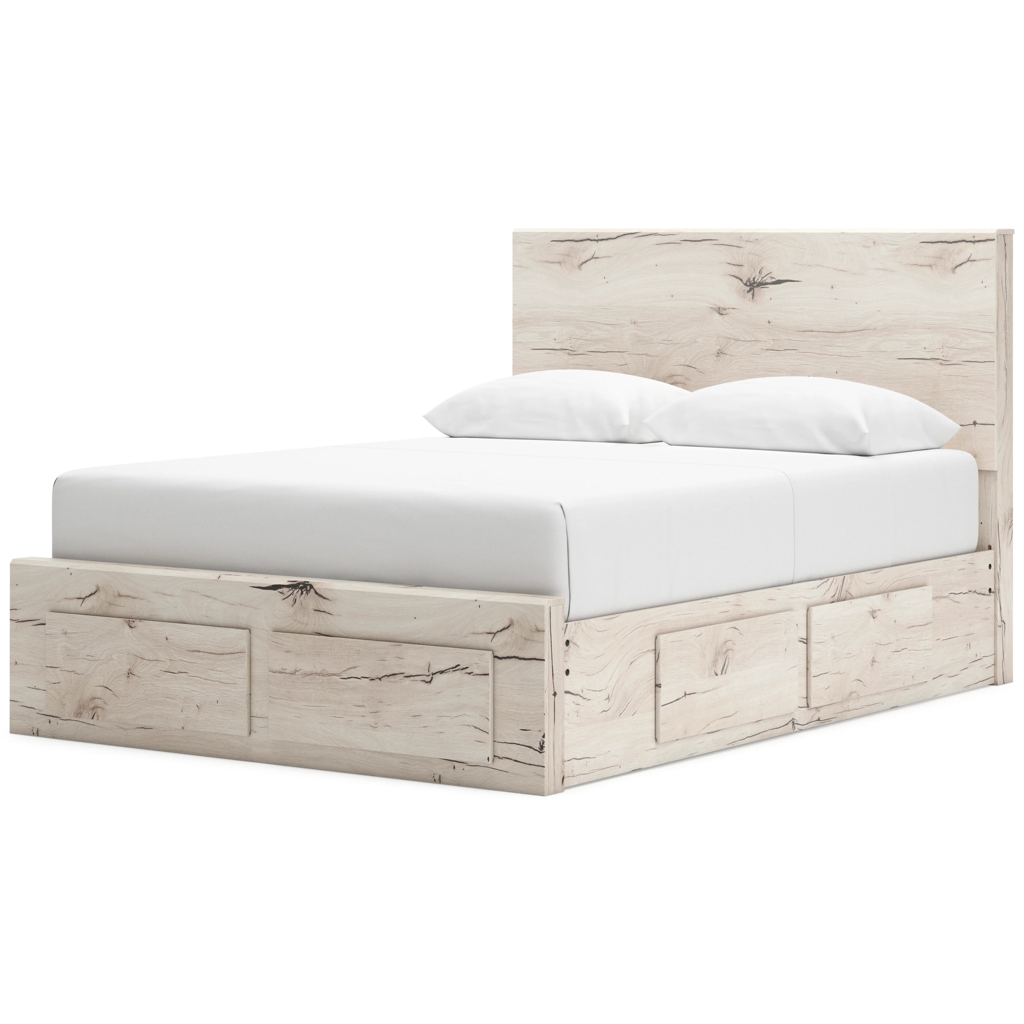 Ashley Lawroy Panel Six Drawer Storage Bed - Image 11