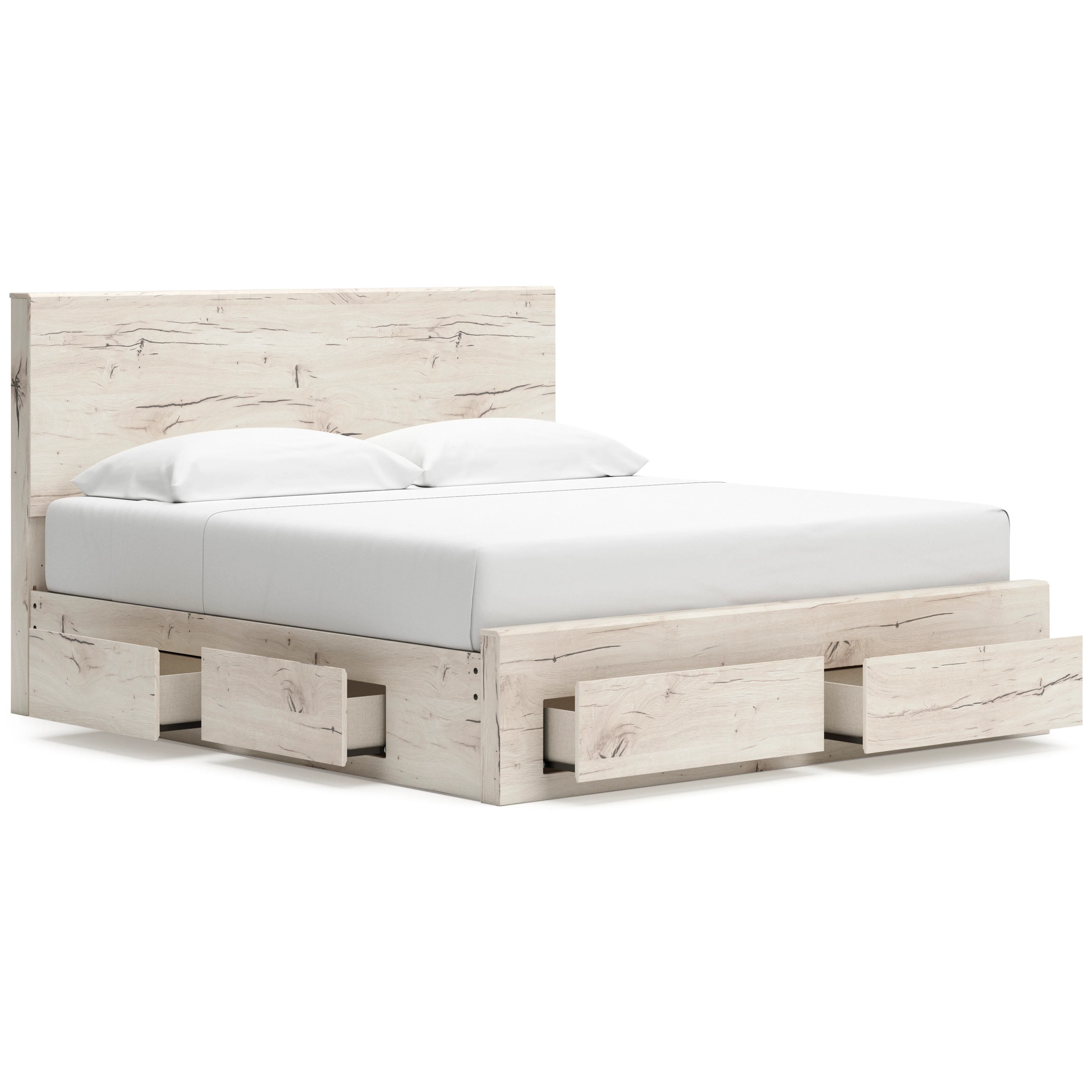 Ashley Lawroy Panel Six Drawer Storage Bed - Image 19