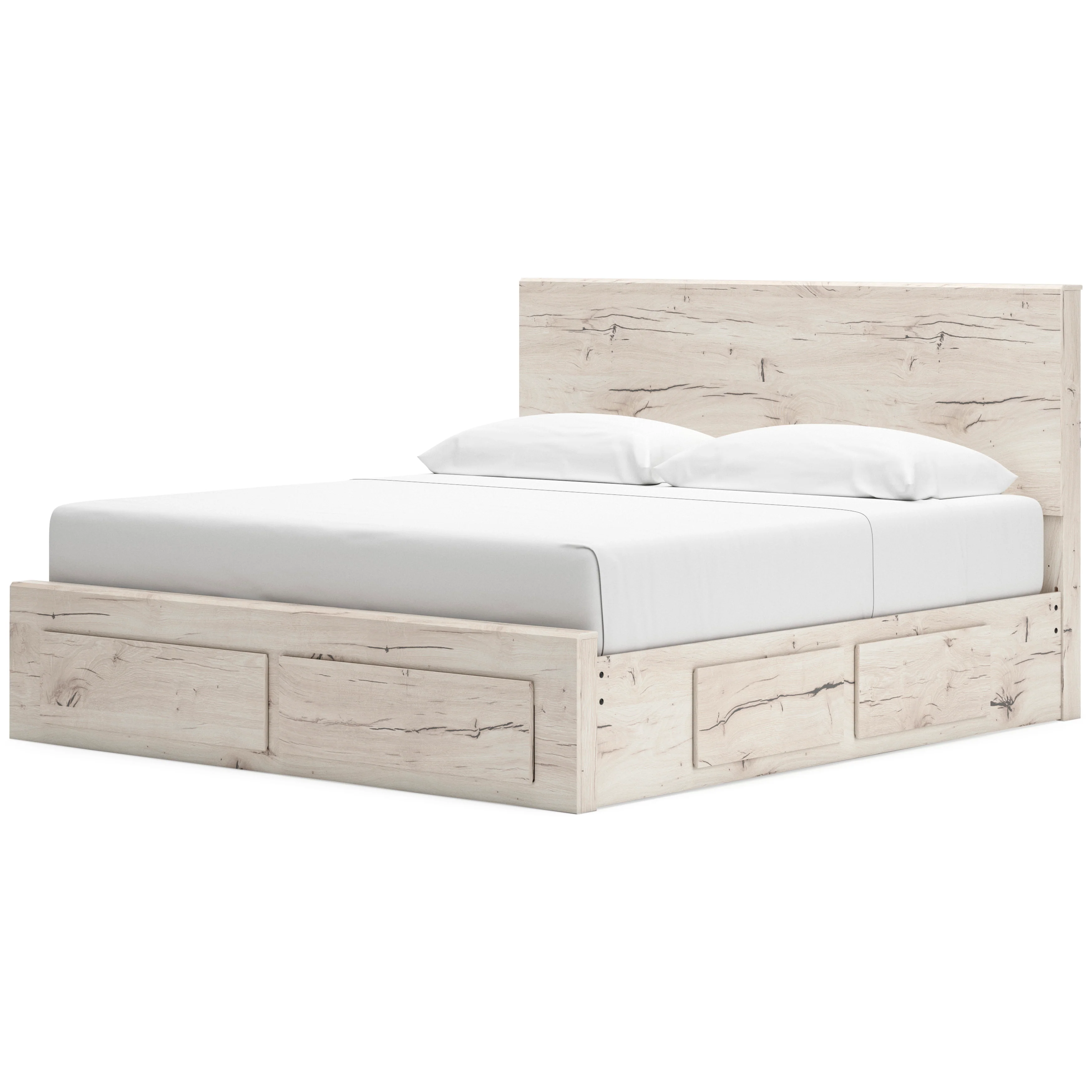 Ashley Lawroy Panel Six Drawer Storage Bed - Image 20