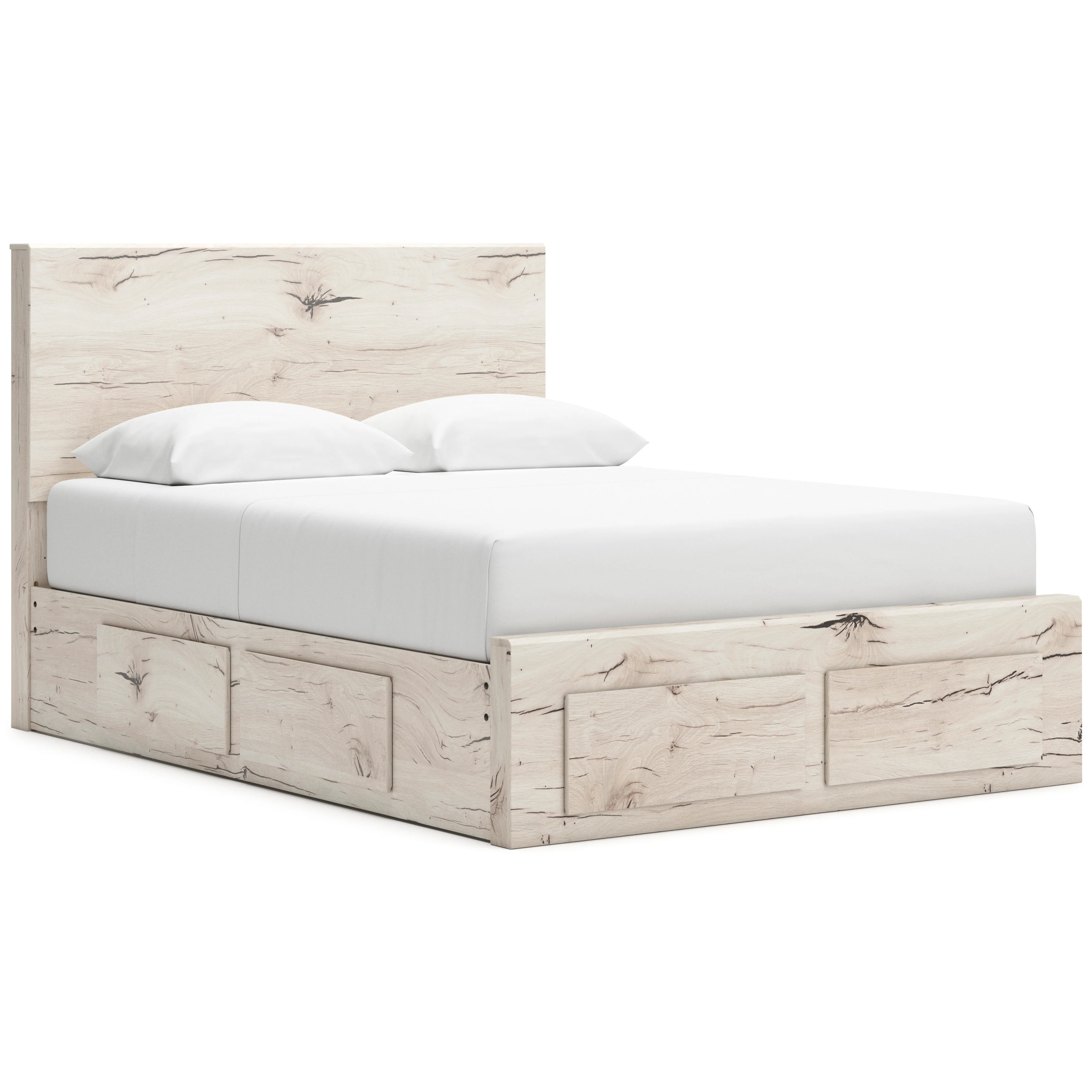 Ashley Lawroy Panel Six Drawer Storage Bed - Image 9
