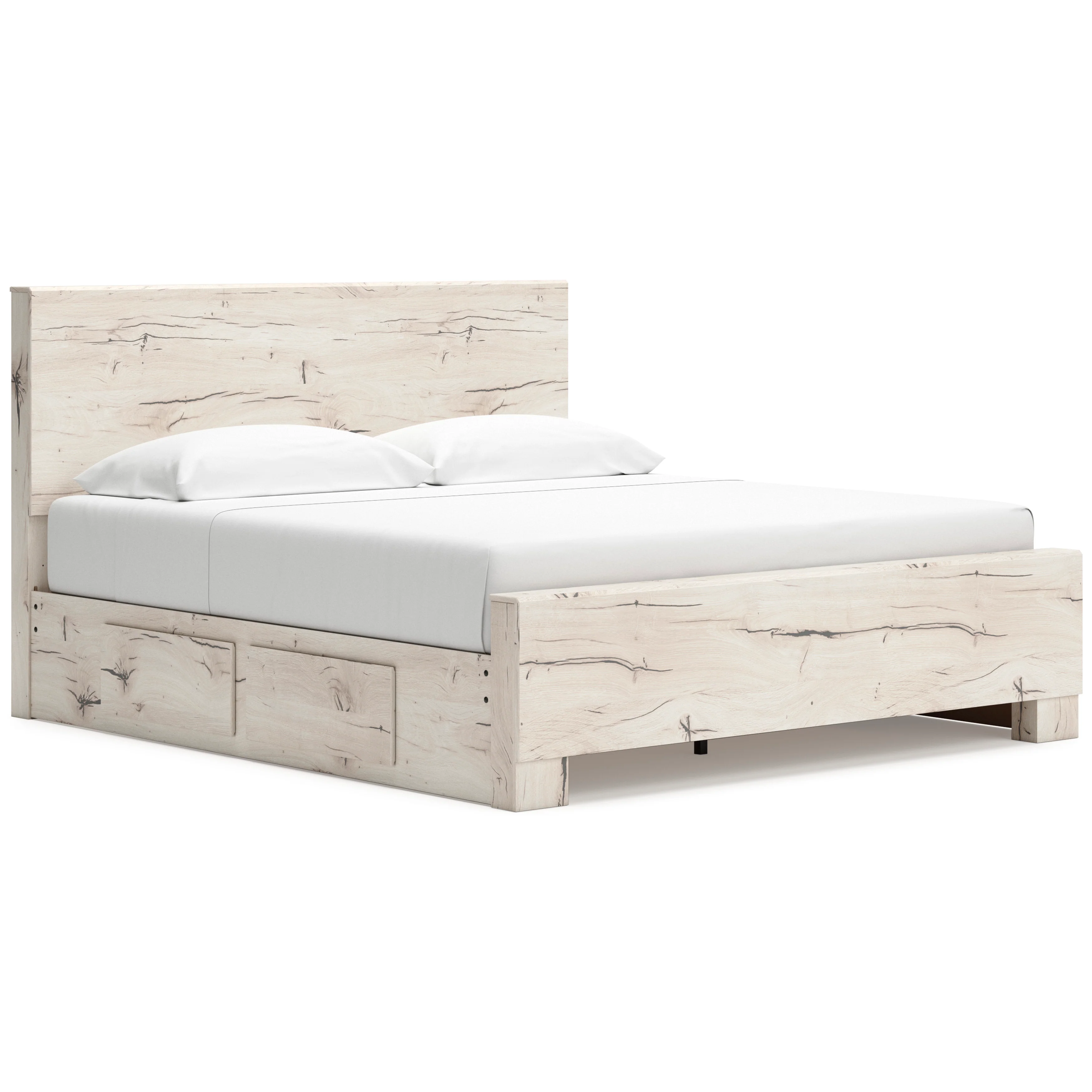 Lawroy Panel Bed with Double Side Storage - Image 11