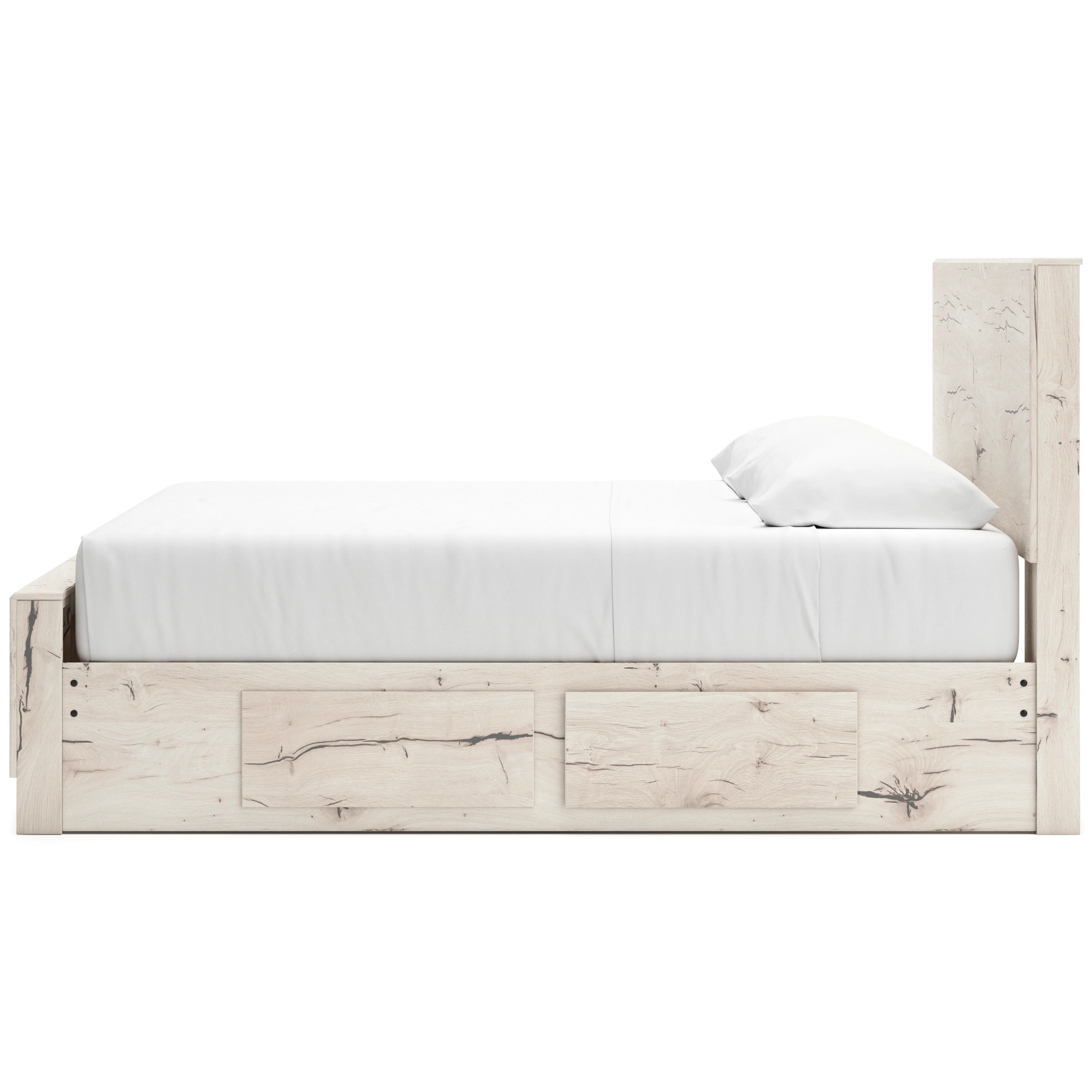 Lawroy Panel Bed with Double Side Storage - Image 16
