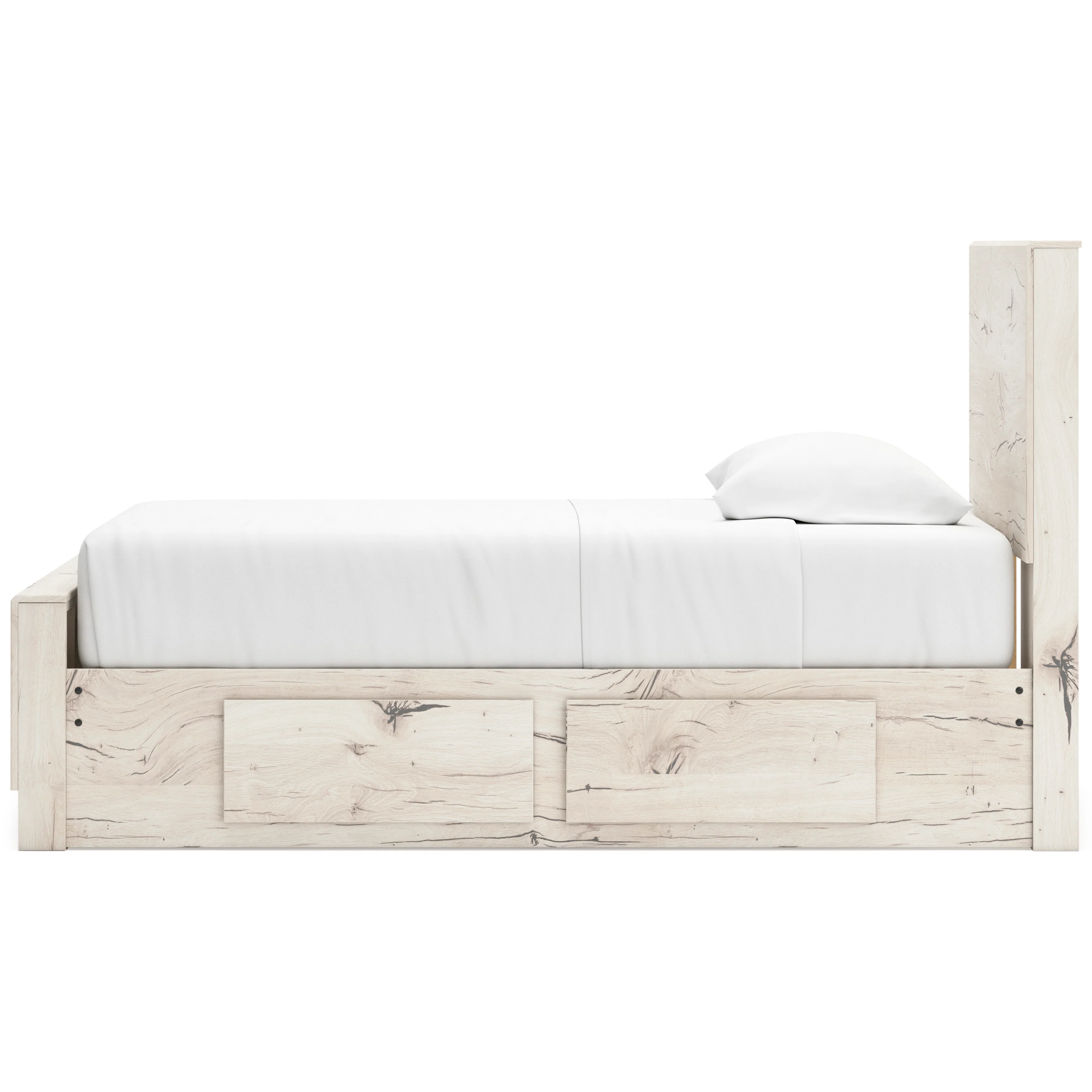 Lawroy Panel Bed with Double Side Storage - Image 9