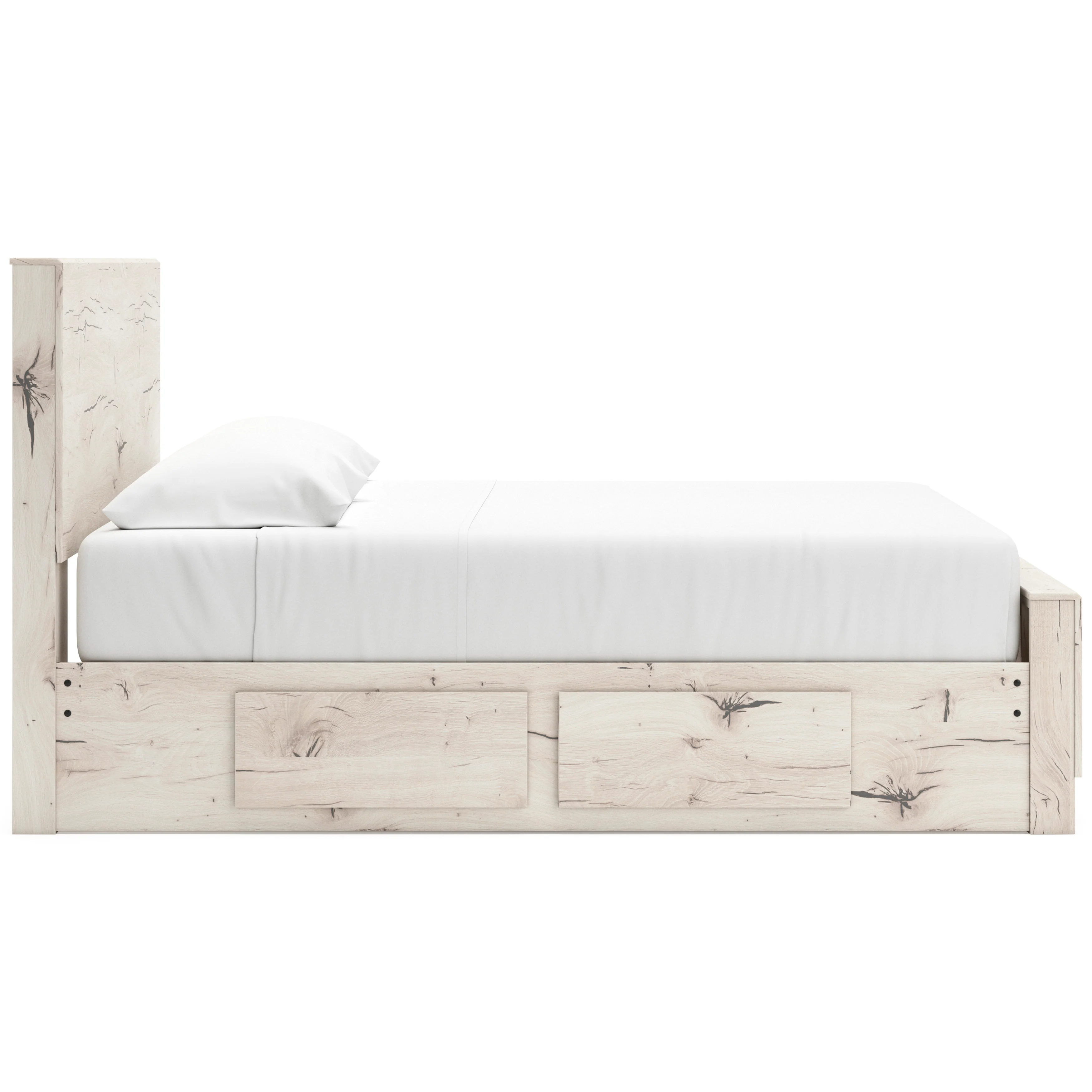 Lawroy King Panel Bed with Side Storage - Image 6