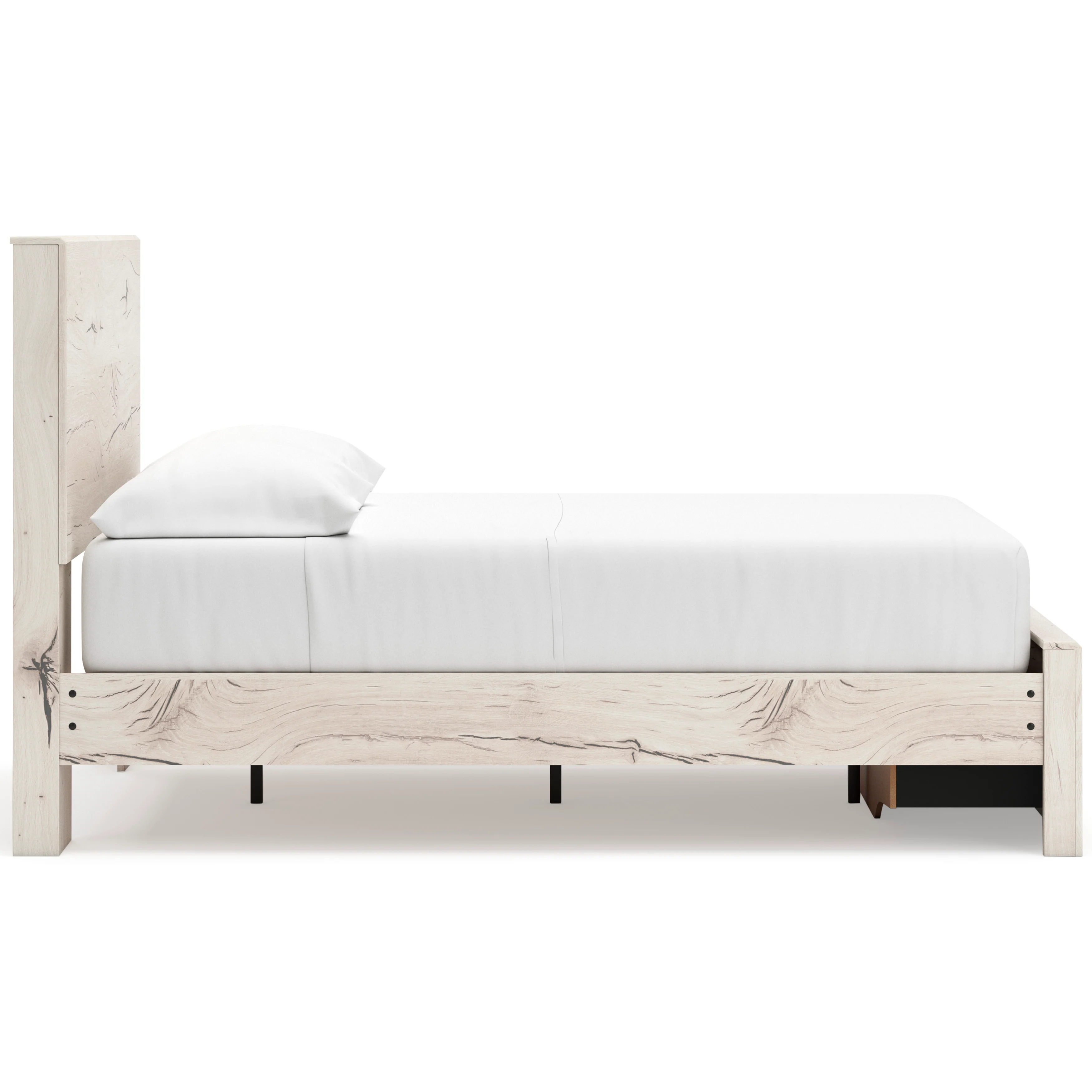 Ashley Lawroy Panel Two Drawer Storage Bed - Image 5