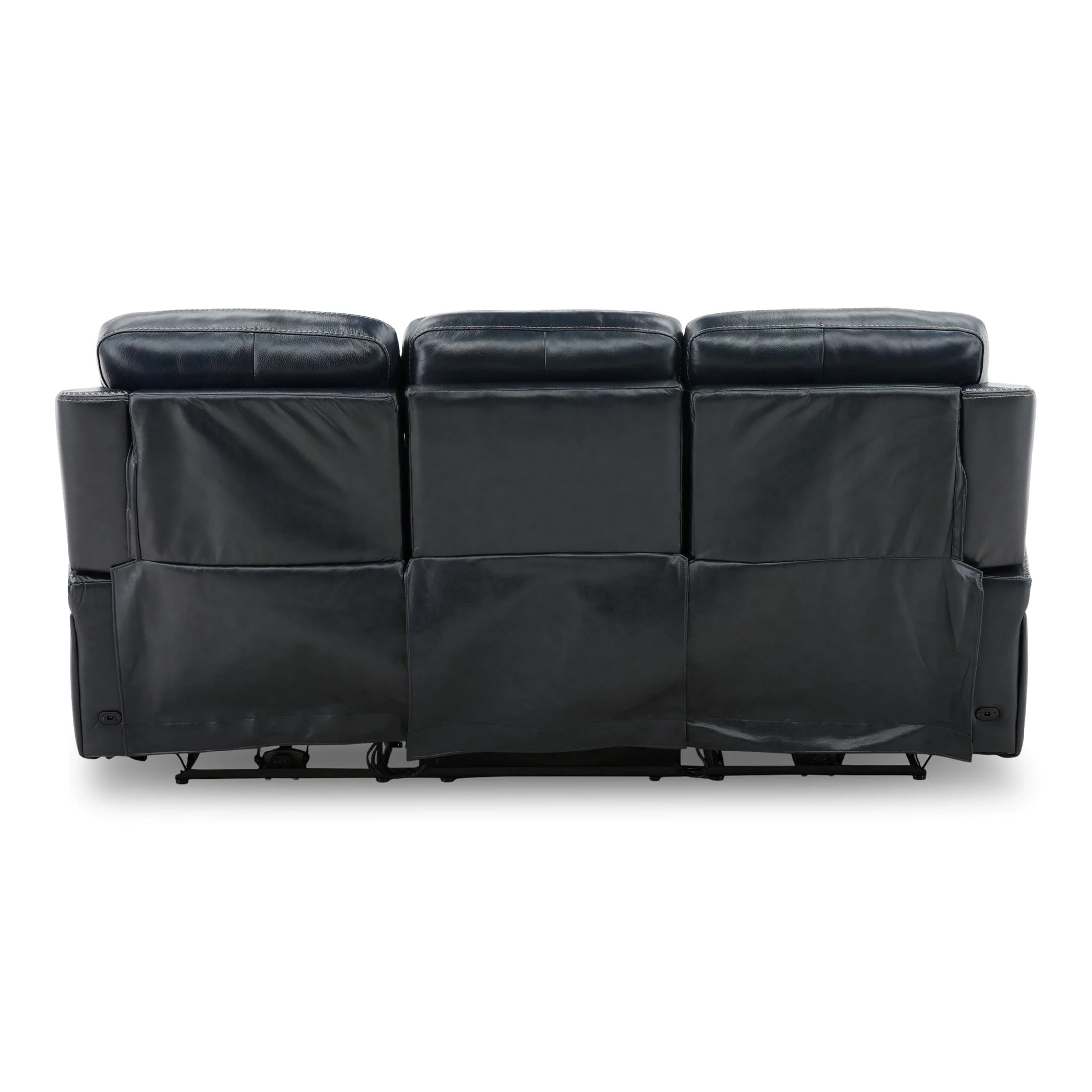 Hampton Leather Home Theater Sofa - Image 13