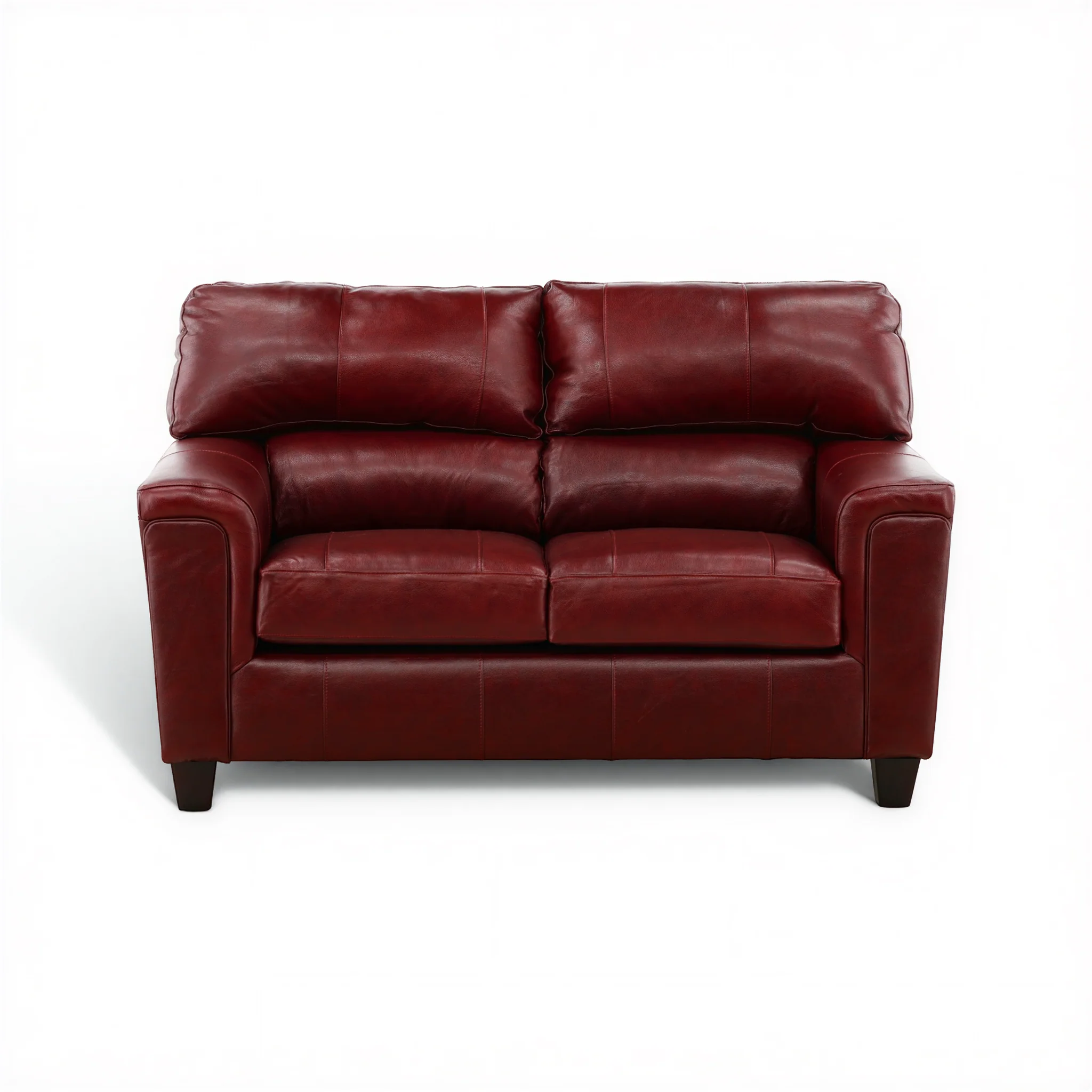 Marcellus Leather loveseat