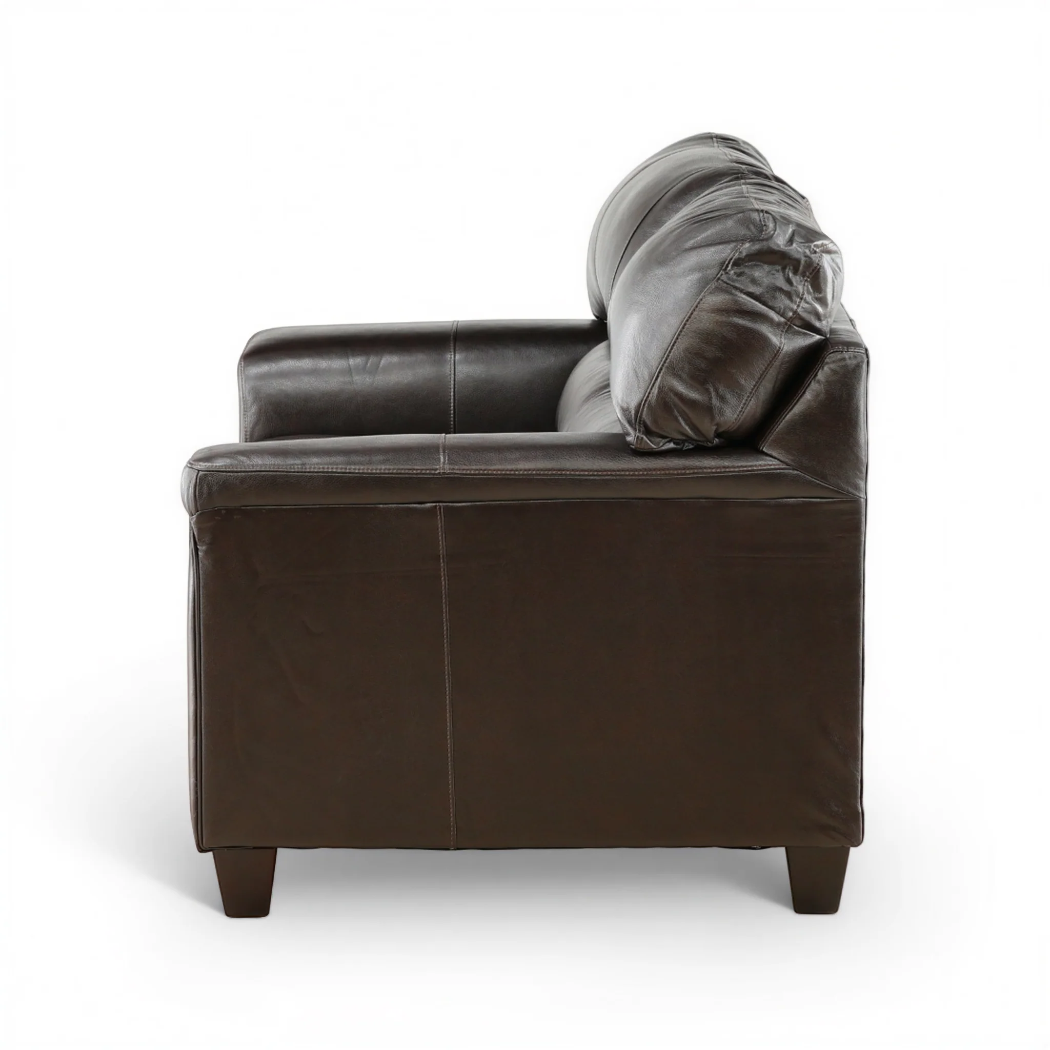 Marcellus Leather loveseat - Image 10