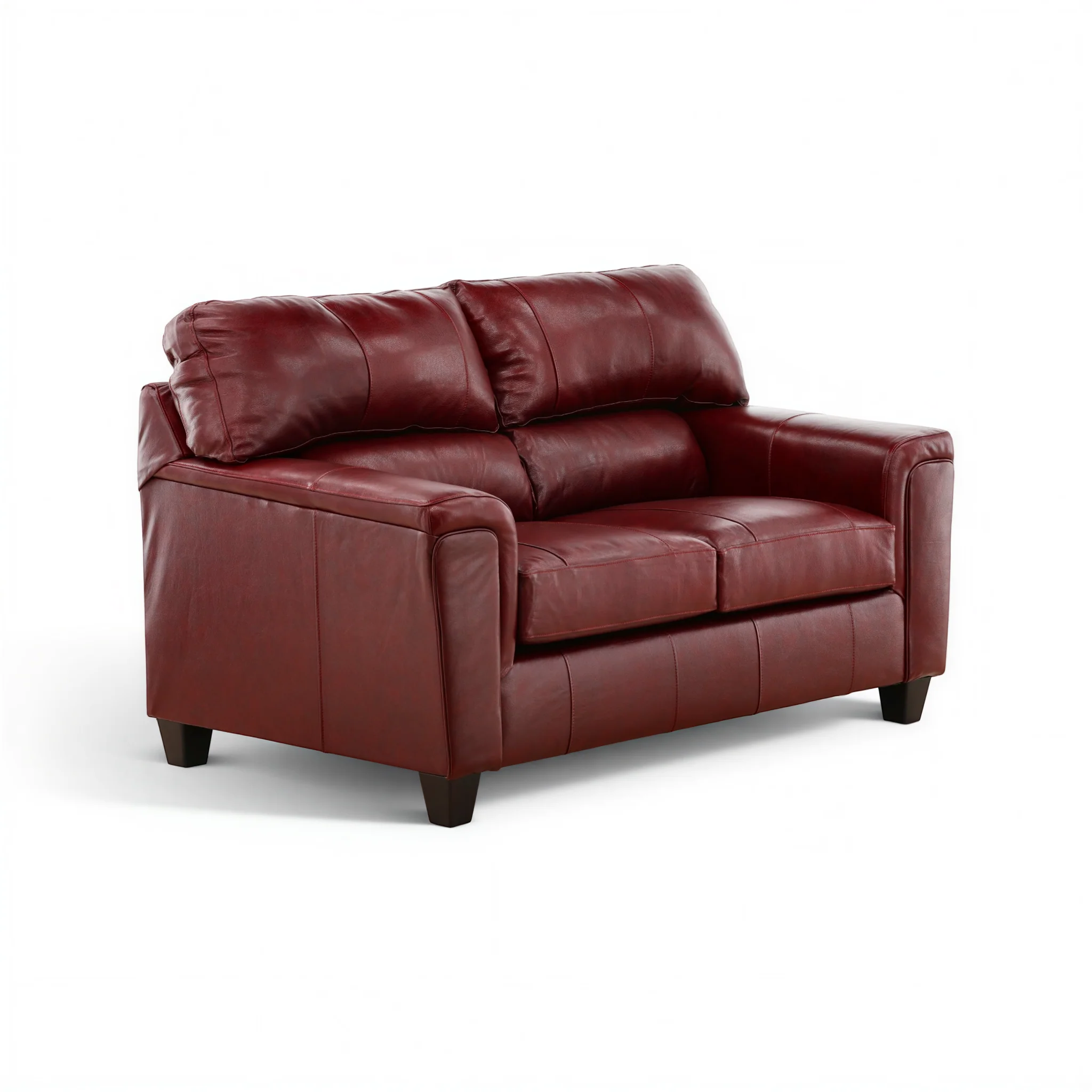 Marcellus Leather loveseat - Image 2