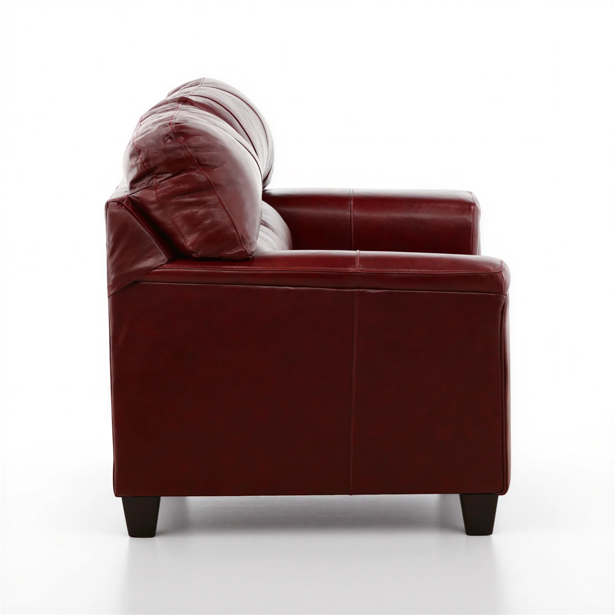 Marcellus Leather loveseat - Image 4