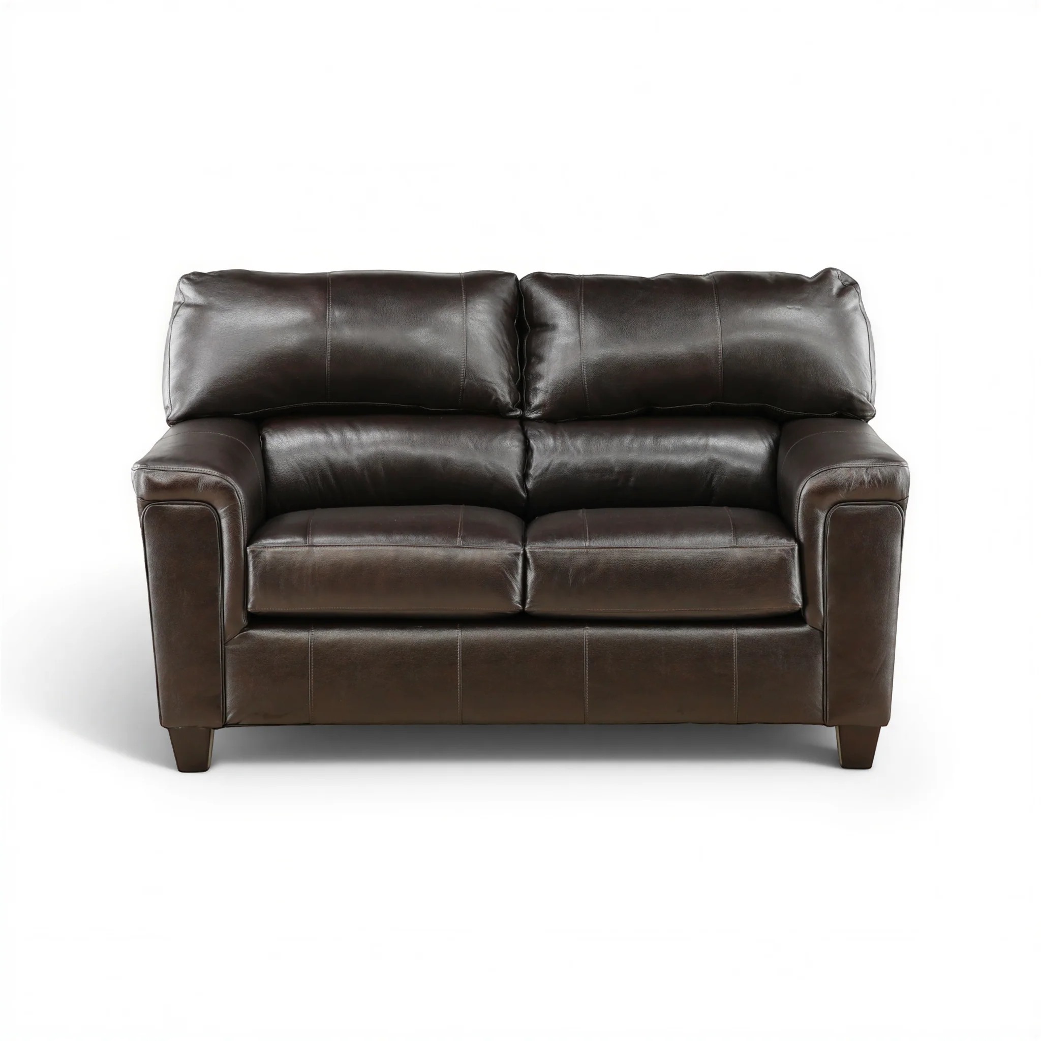 Marcellus Leather loveseat - Image 7