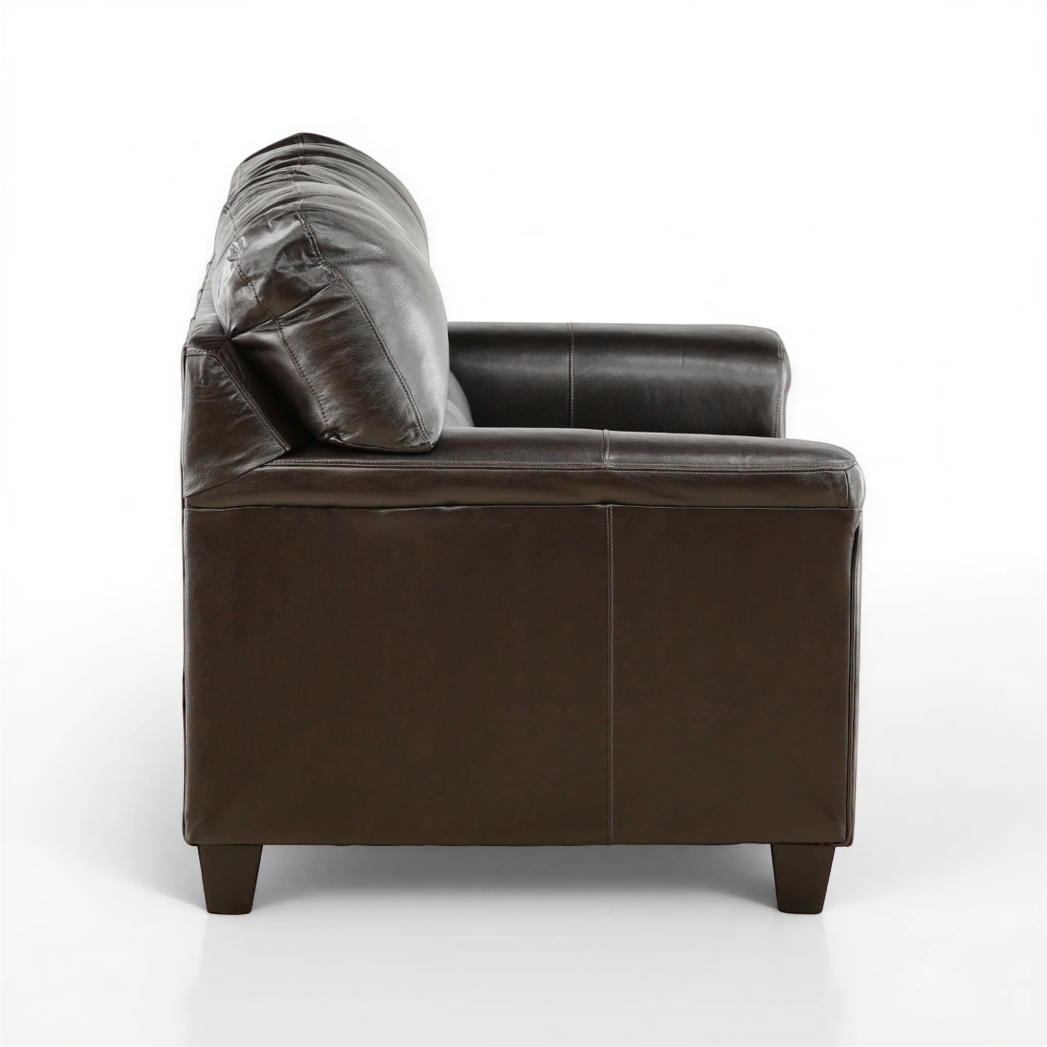 Marcellus Leather loveseat - Image 9