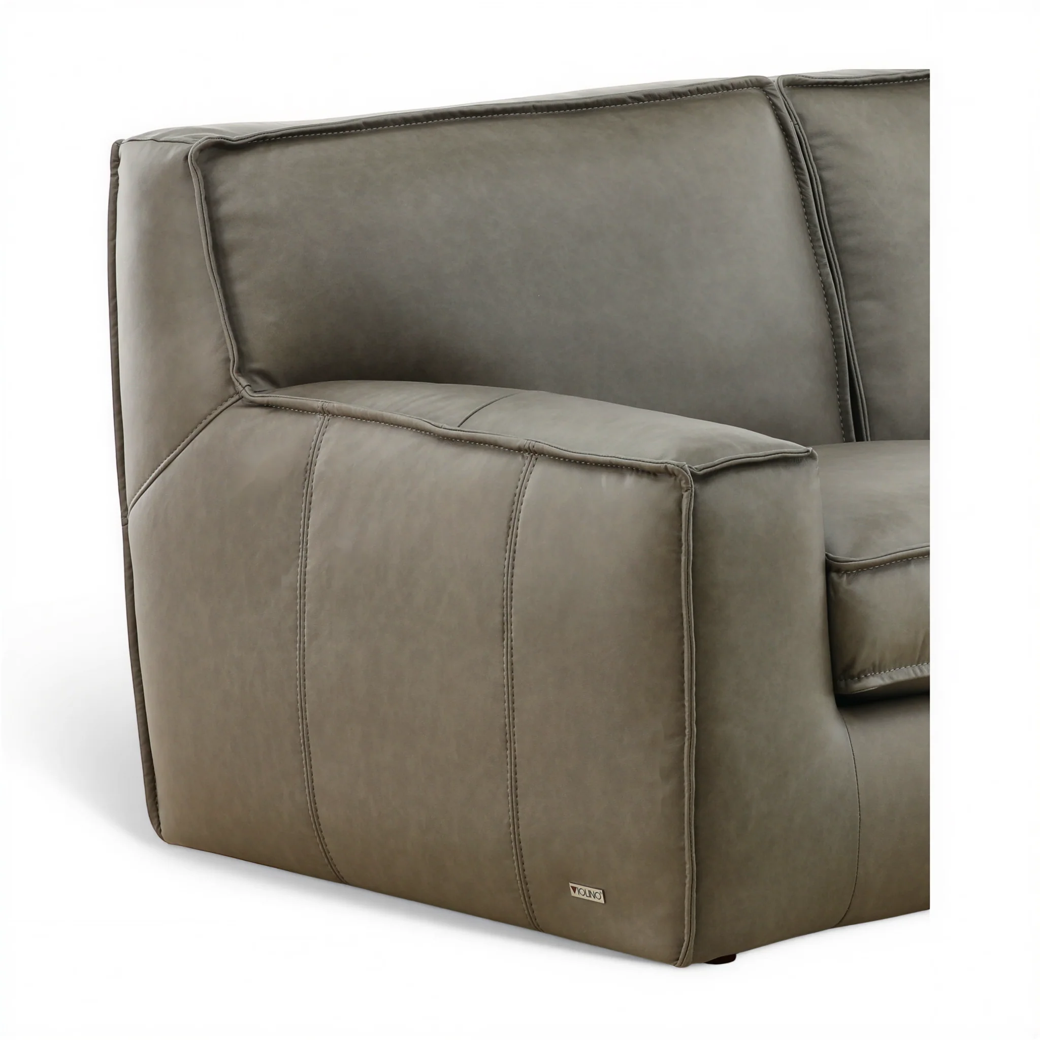 Cohen Leather Loveseat - Image 7