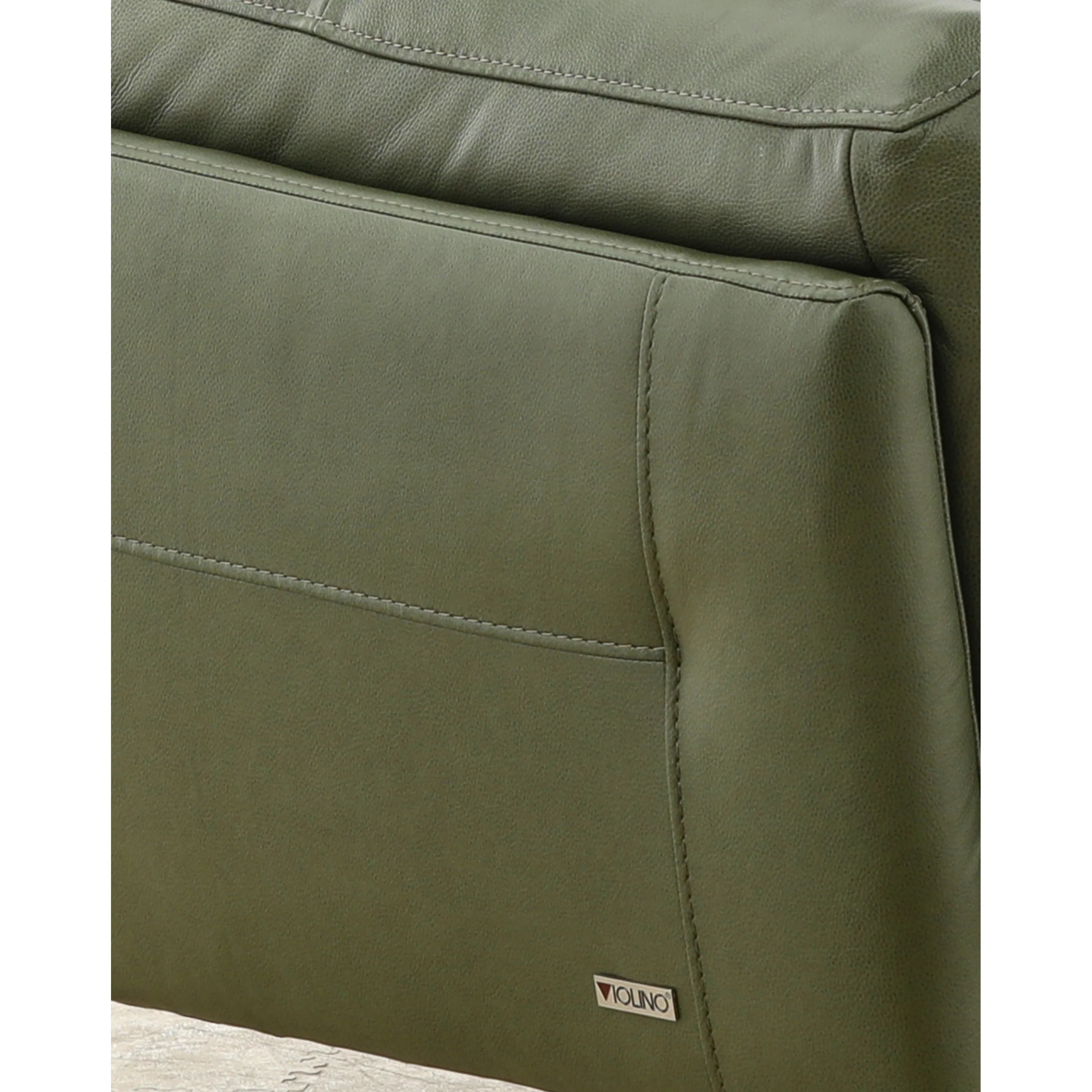 Winthrop Leather Loveseat - Image 7