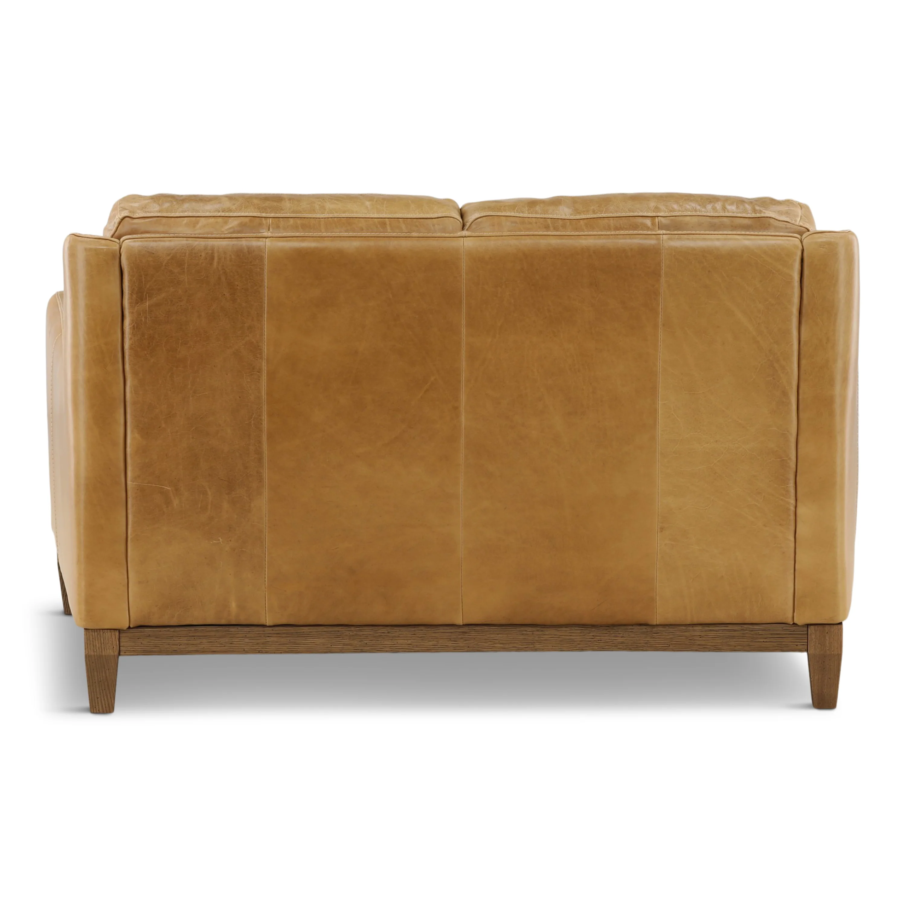 Santino Leather Loveseat - Image 7