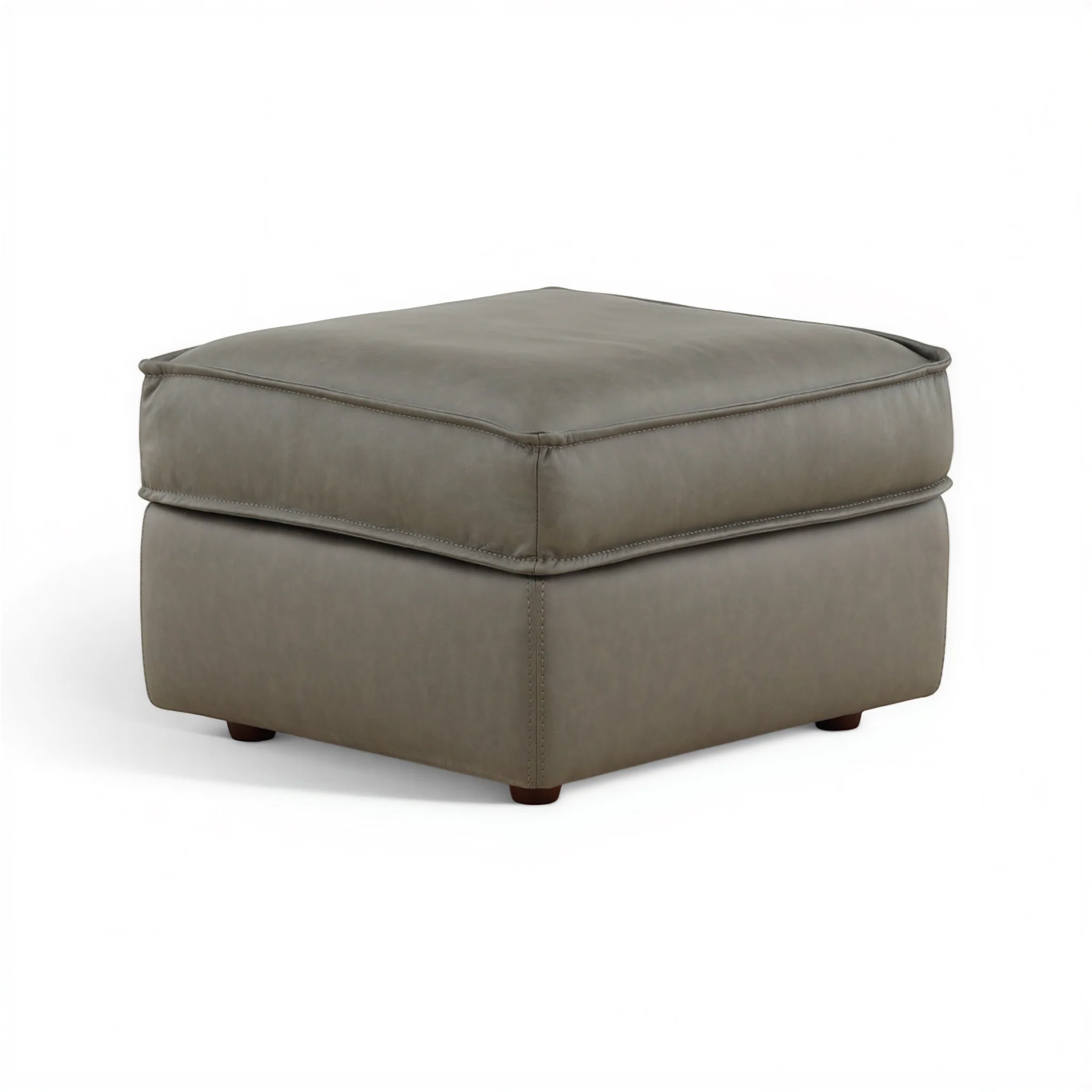Cohen Leather Ottoman - Image 4