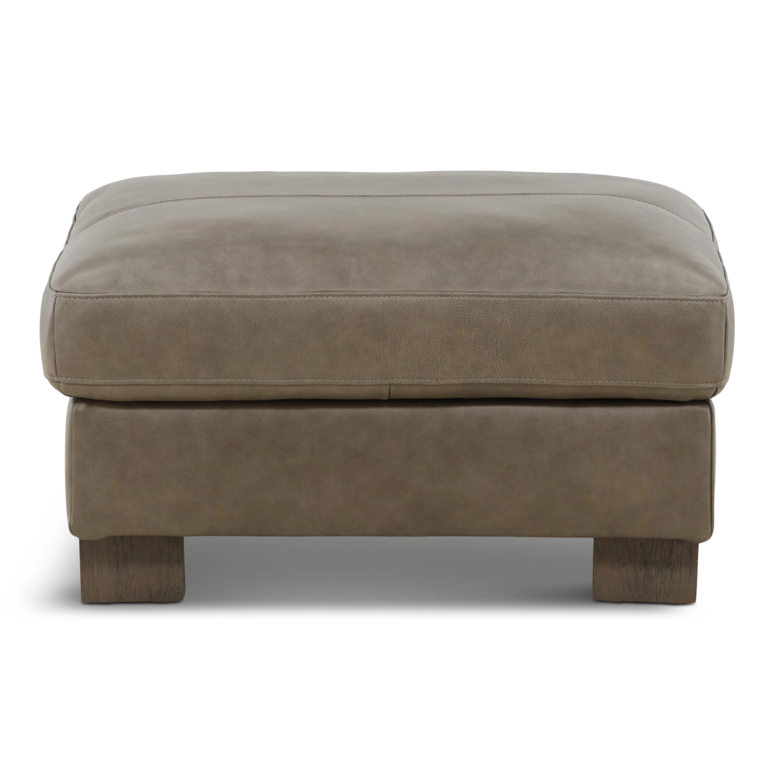 Alta Leather Ottoman