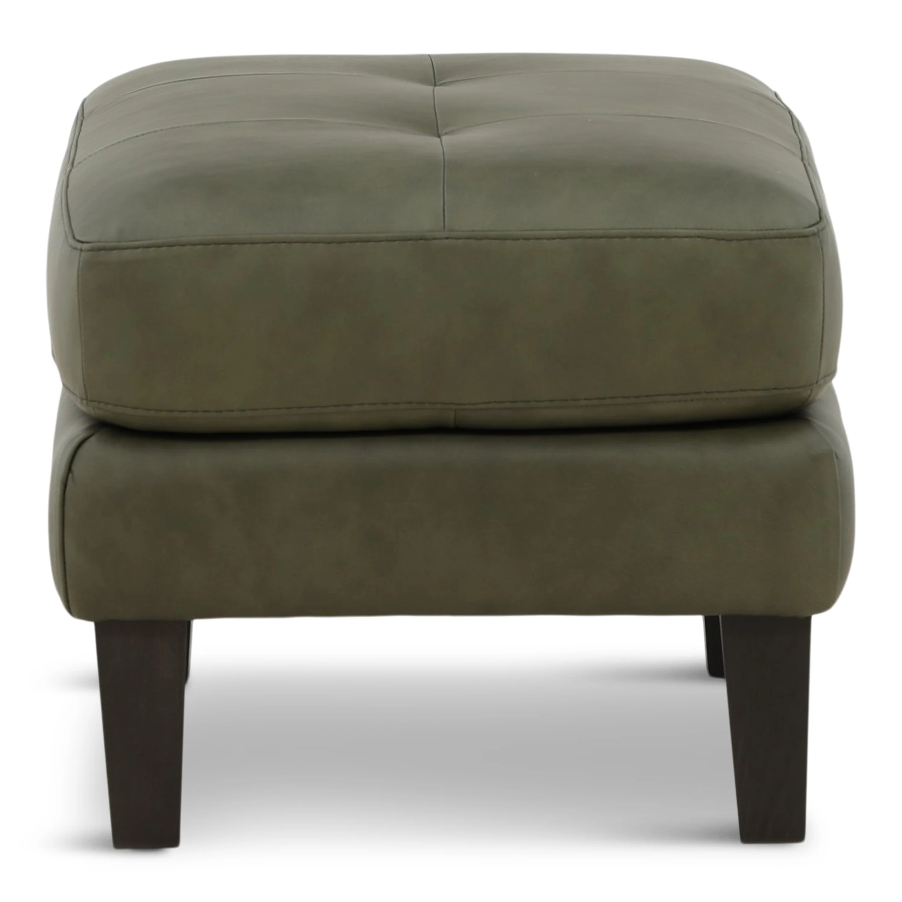 Gianna Leather Ottoman - Image 5